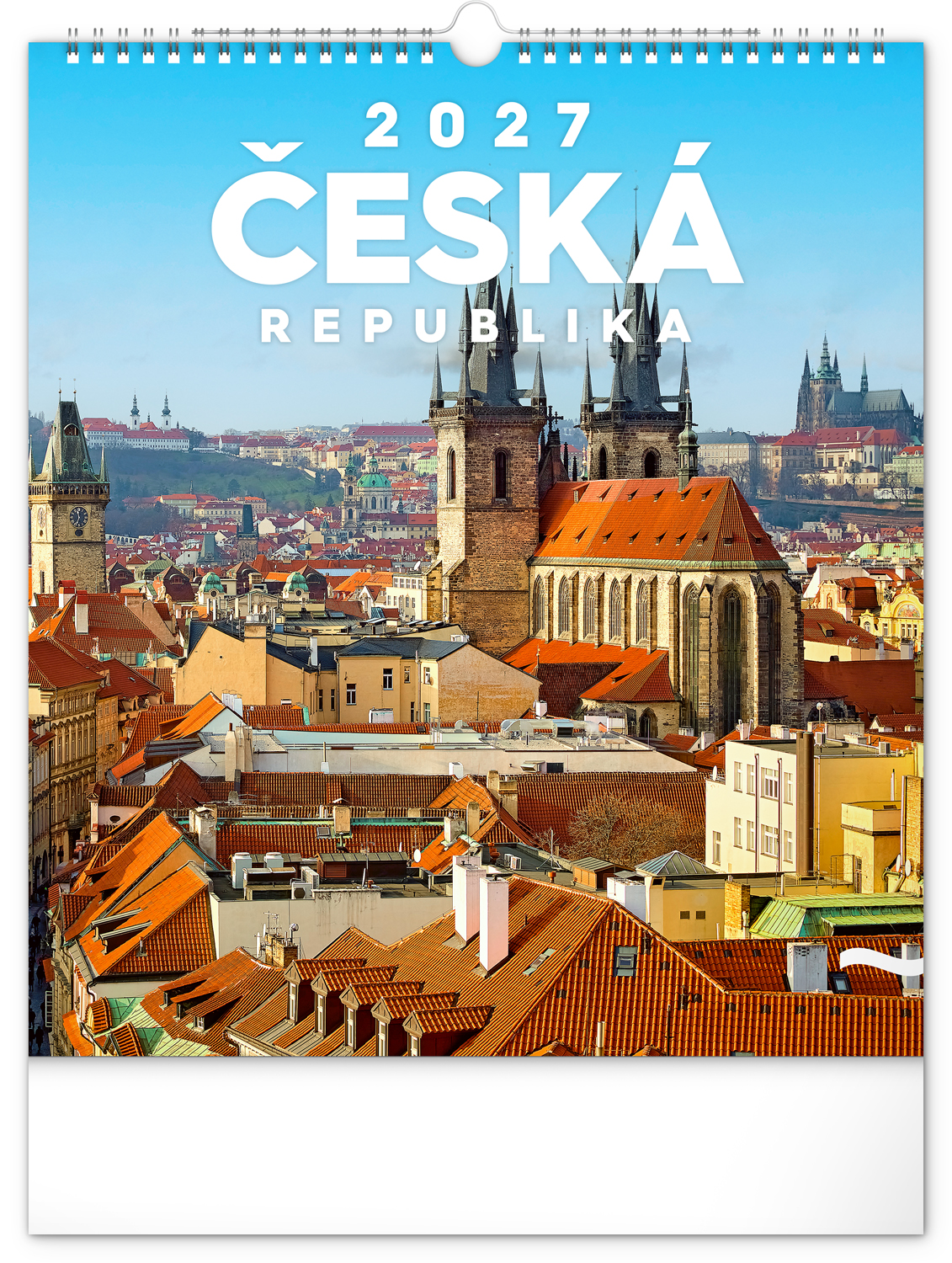 Nástěnný kalendář Česká republika 2027, 30x34 cm