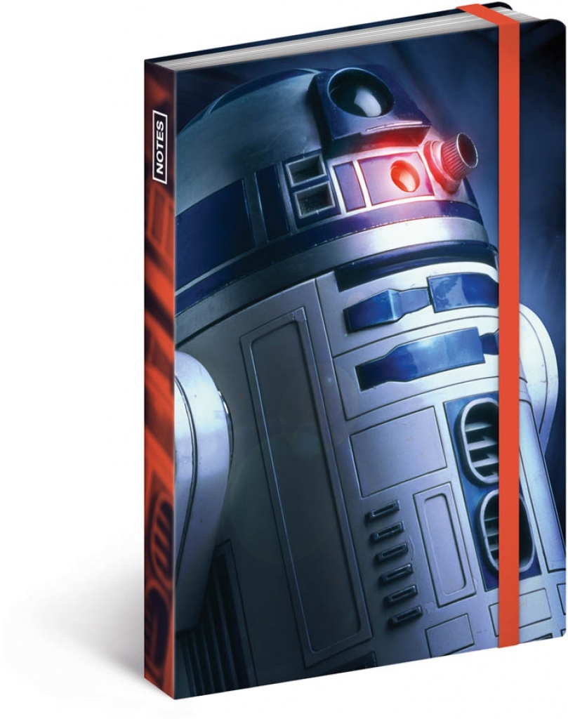 Linkovaný notes Star Wars – Blue, 11x16 cm