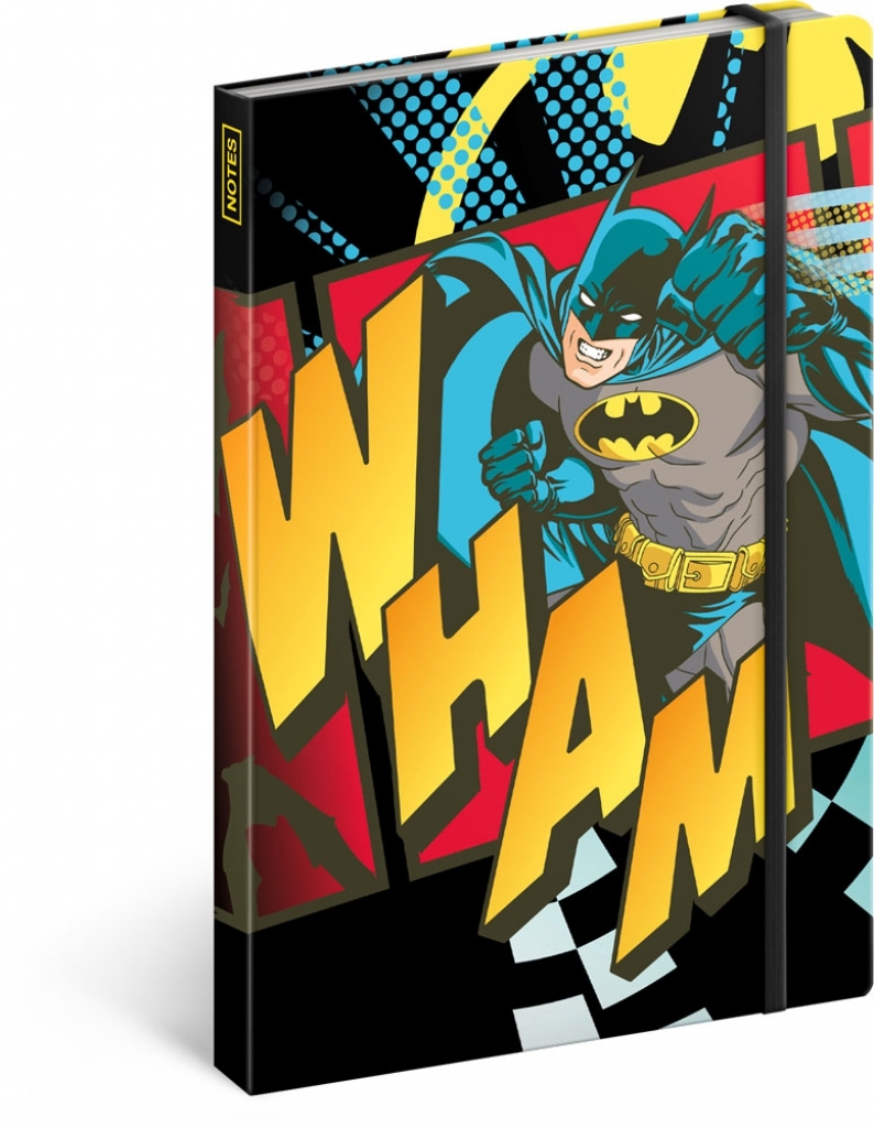 Linkovaný notes Batman – Wham, 13x21 cm