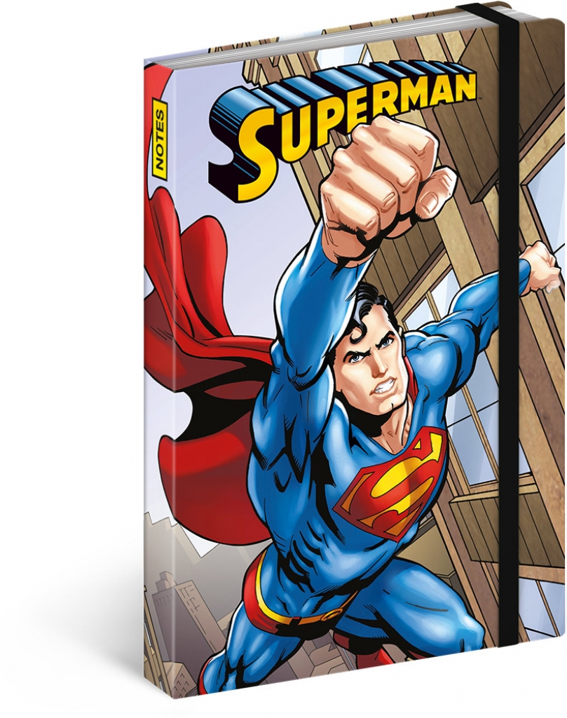 Linkovaný notes Superman – Day of Doom, 11x16 cm