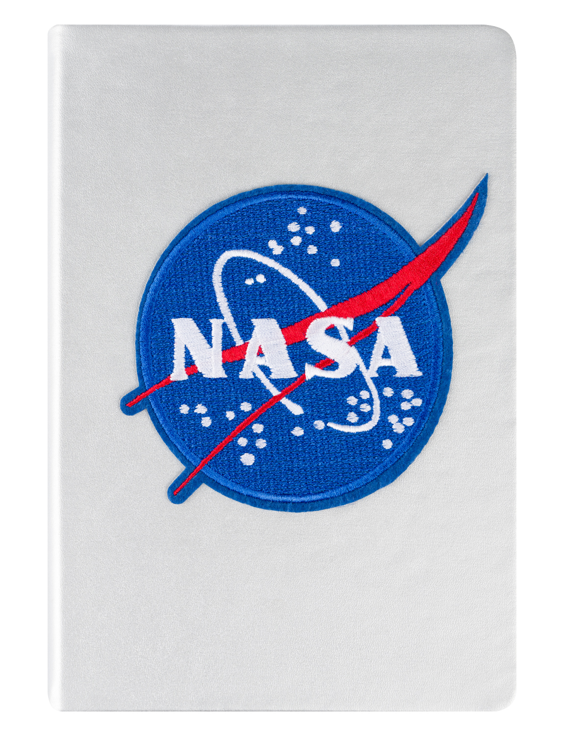 Linkovaný notes NASA - stříbrná