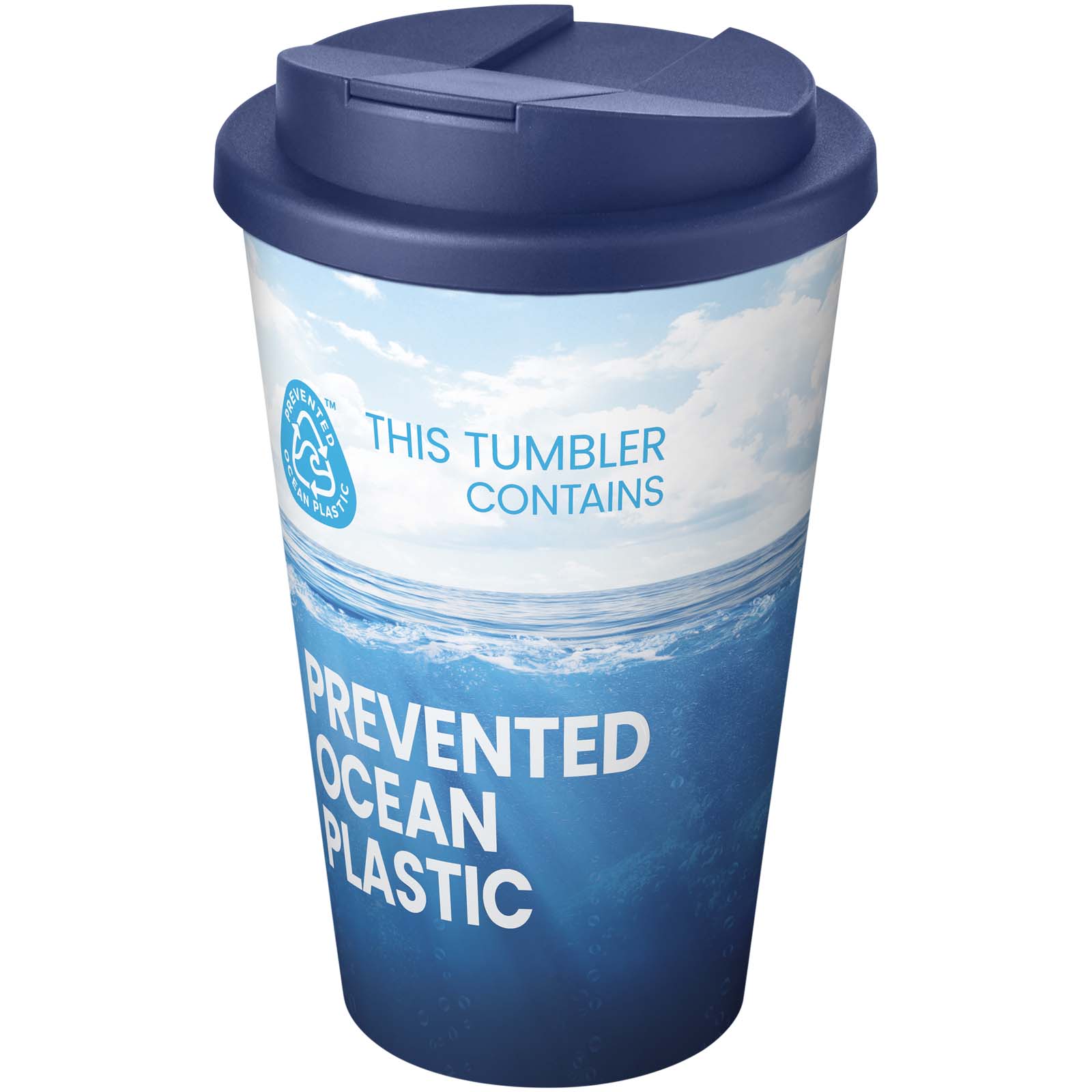 Termohrnek Unbranded Brite-Americano® POP 350 ml izolovaný tumbler s víčkem odolným proti vylití Blue