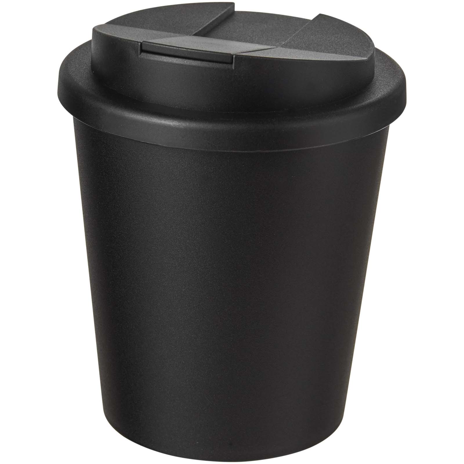 Termohrnek Unbranded Americano® Espresso POP 250 ml s víčkem odolným proti vylití Solid black