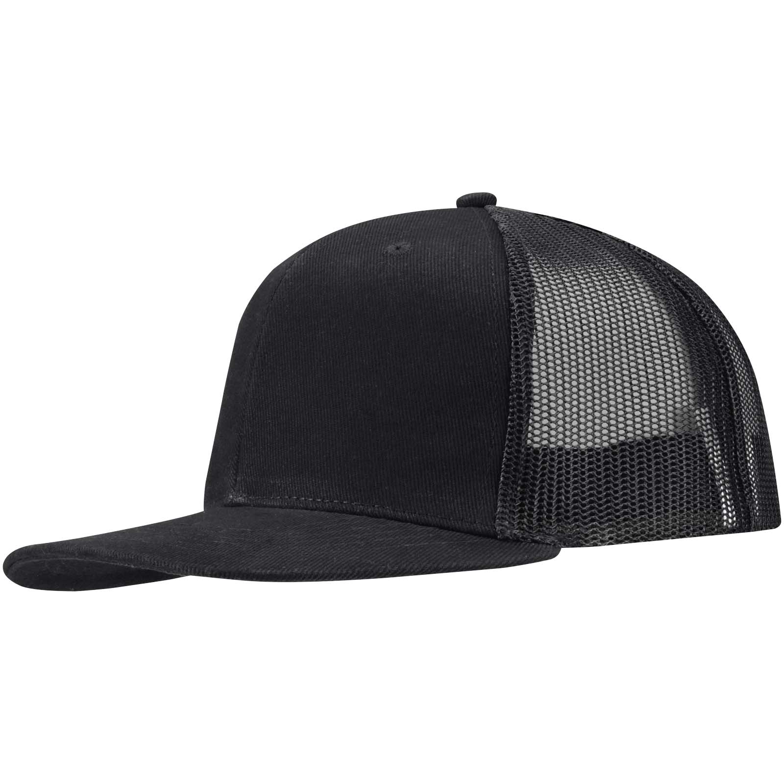 Pánská kšiltovka Elevate Drift Snapback kšiltovka se 6 panely o gramáži 260 g/m2 Solid black