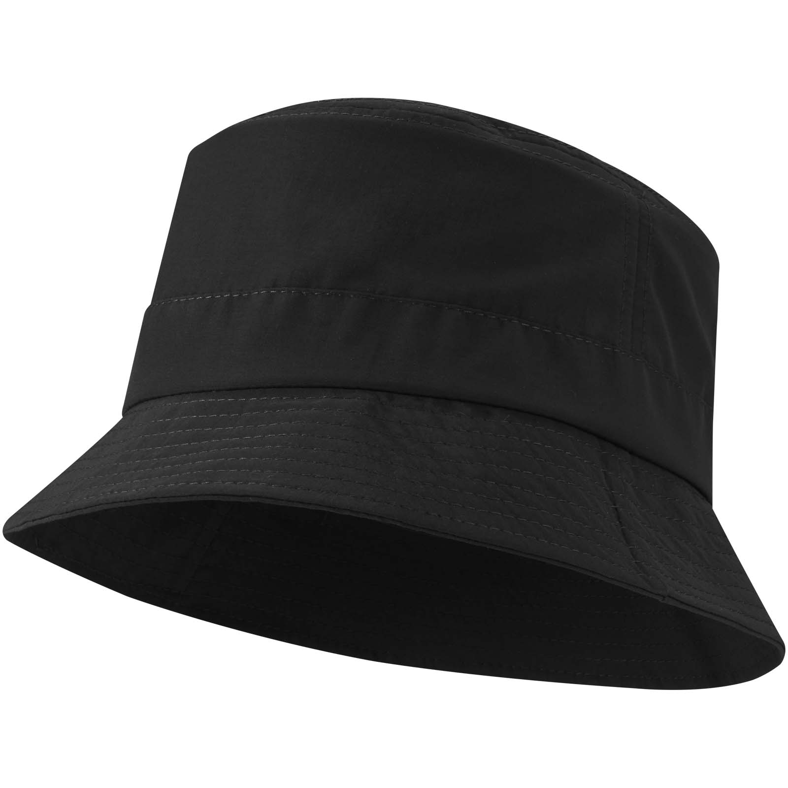 Pánská kšiltovka Elevate Marisol nylonový letní klobouk o gramáži 105 g/m2 Solid black