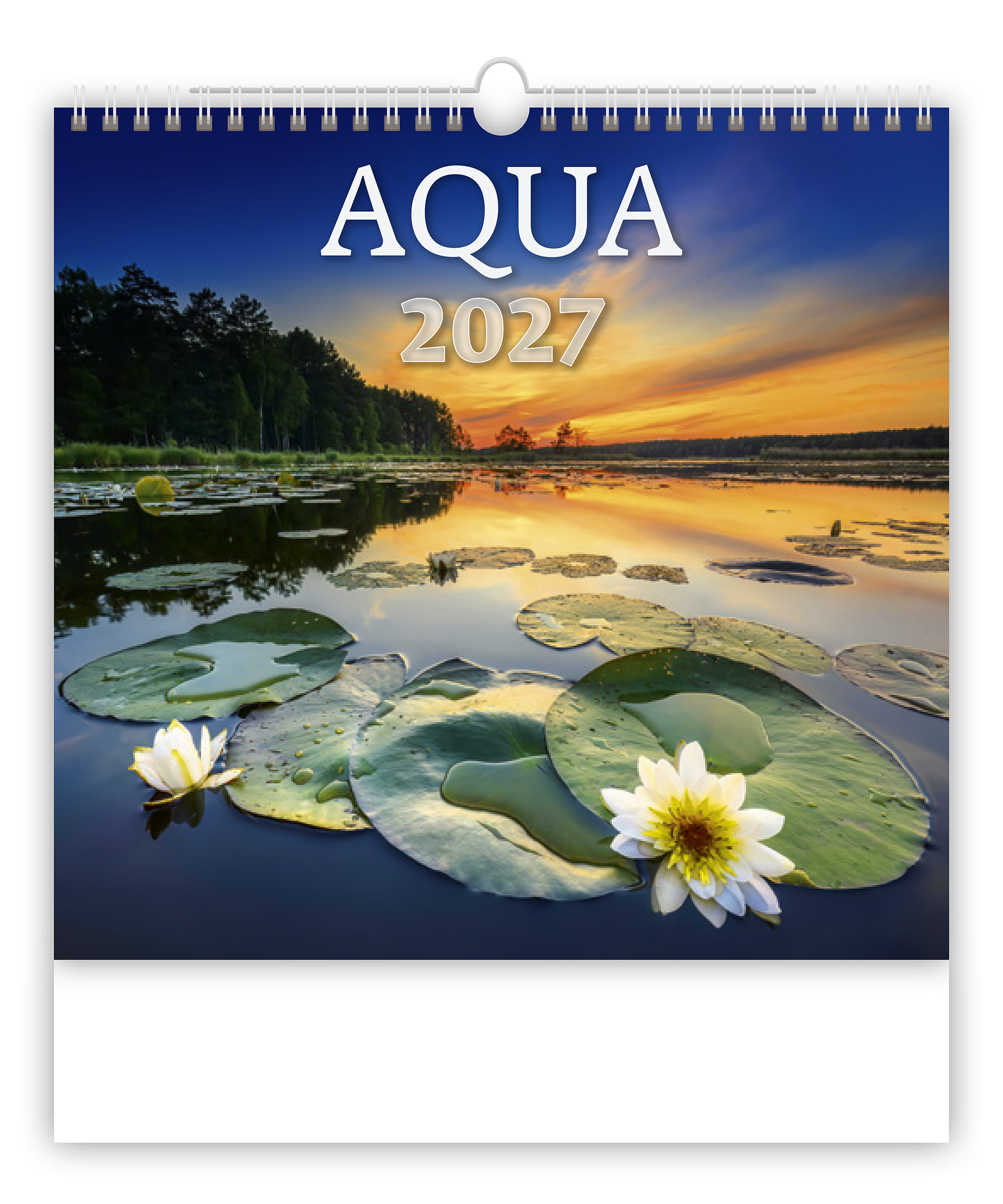 Nástěnný kalendář Aqua 2027