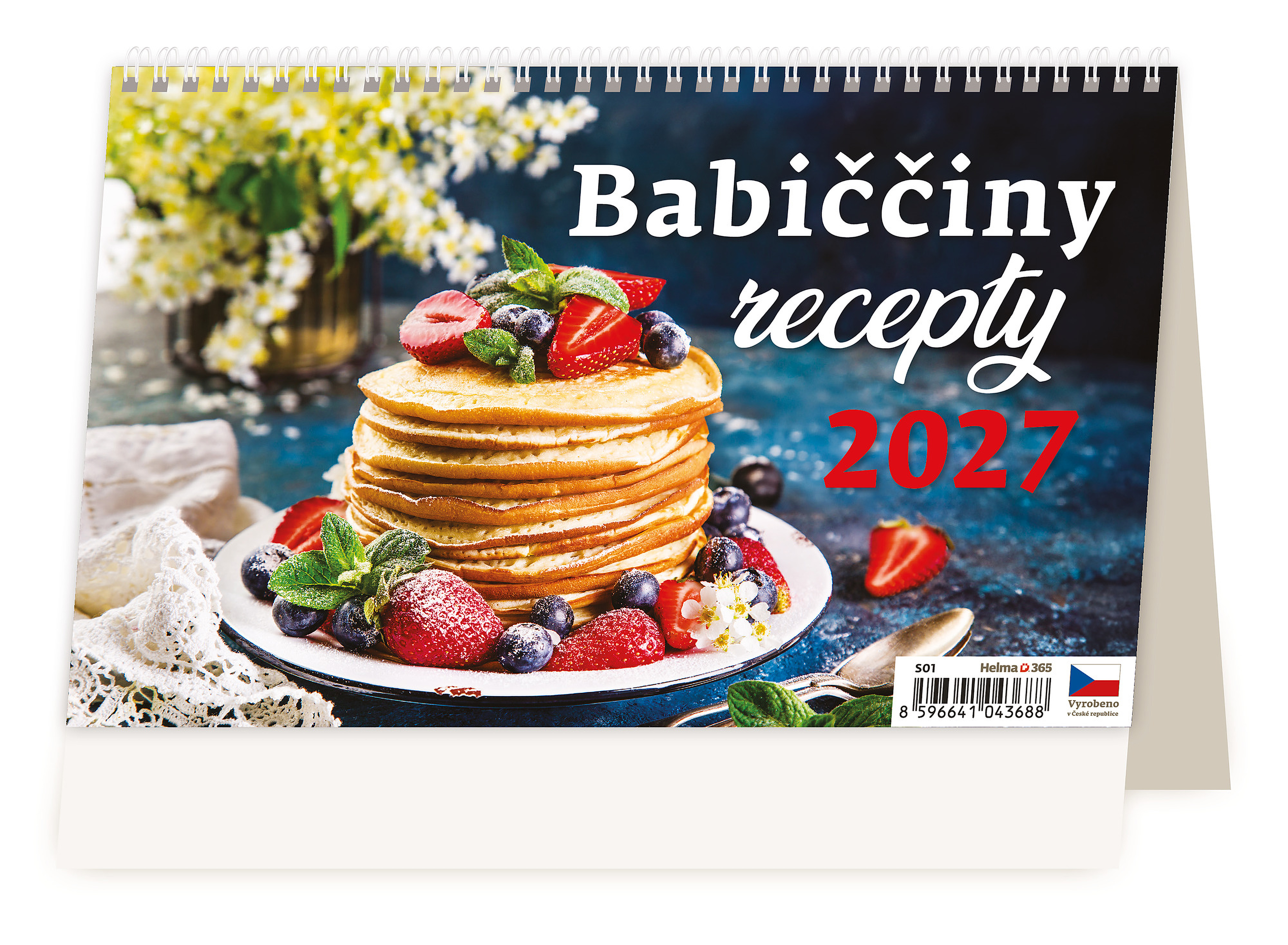 Stolní kalendář Babiččiny recepty 2027