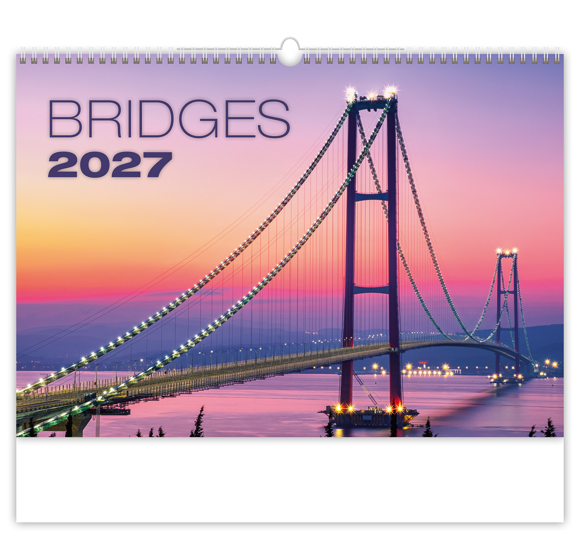 Nástěnný kalendář Bridges 2027