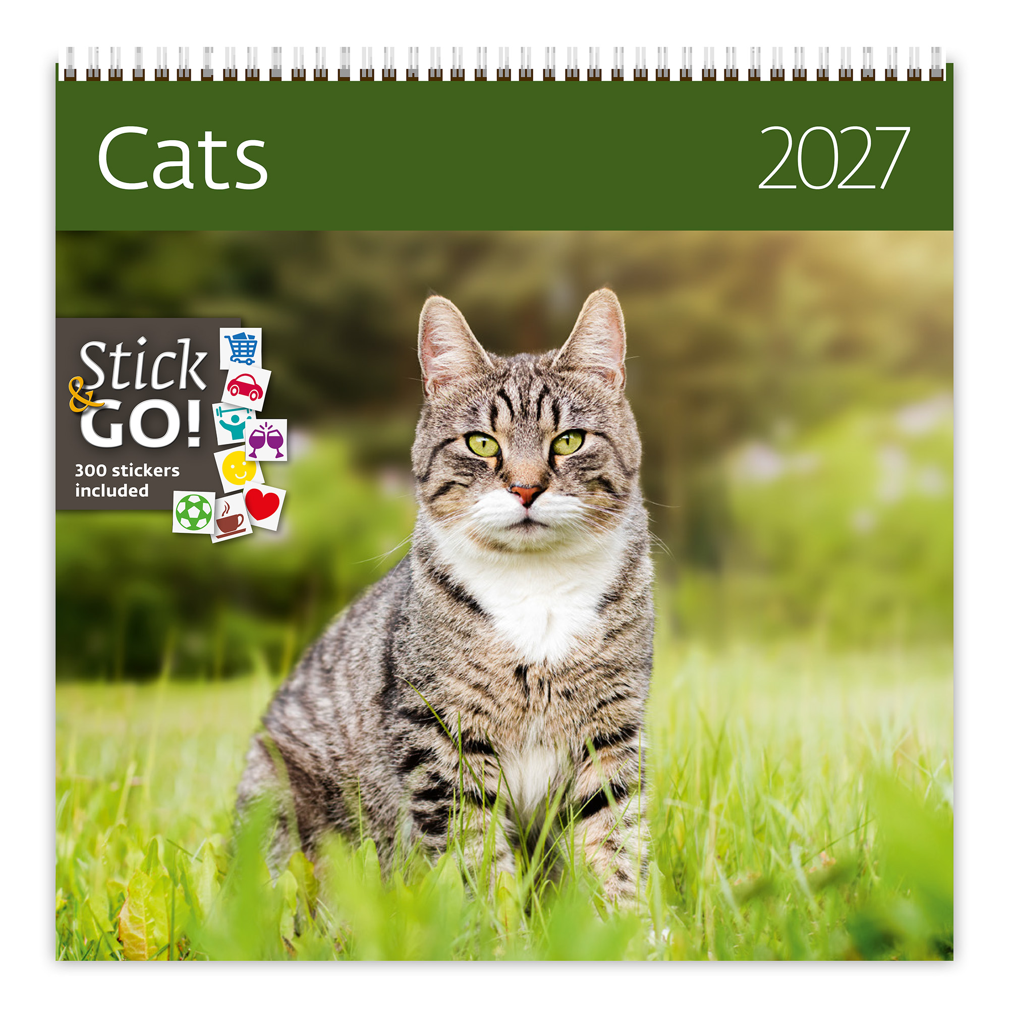Nástěnný kalendář Cats 2027