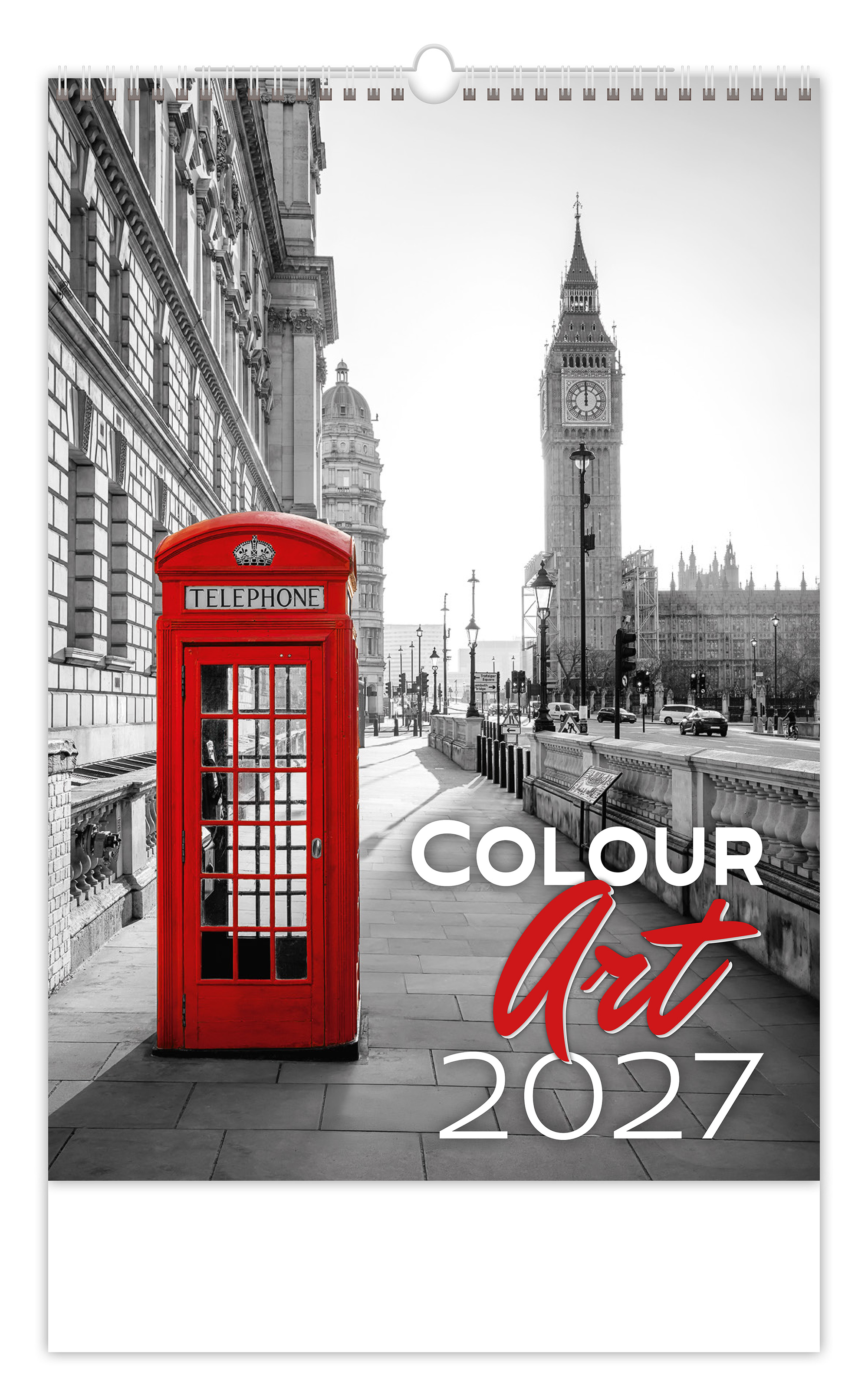 Nástěnný kalendář Colour Art 2027