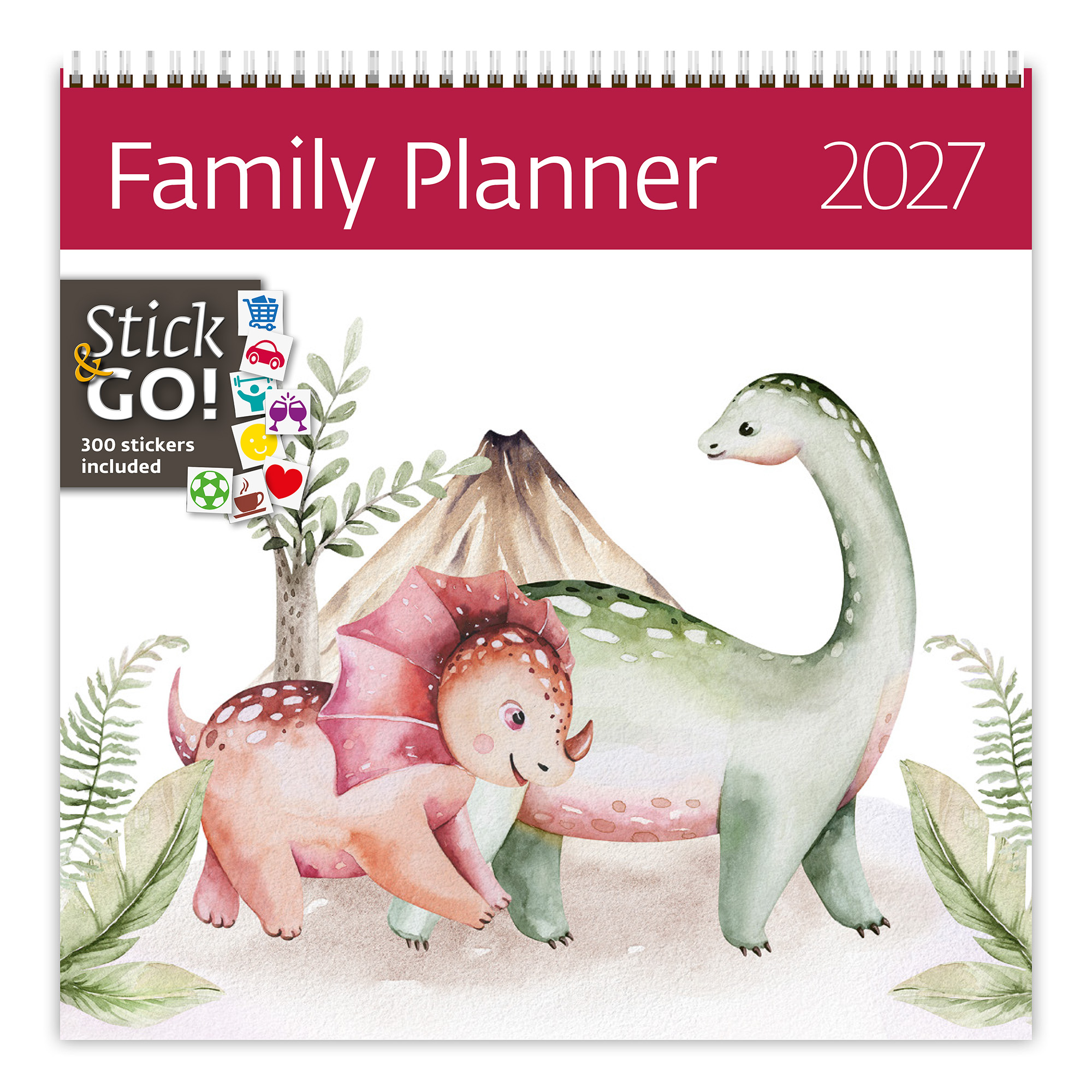 Nástěnný kalendář Family Planner 2027