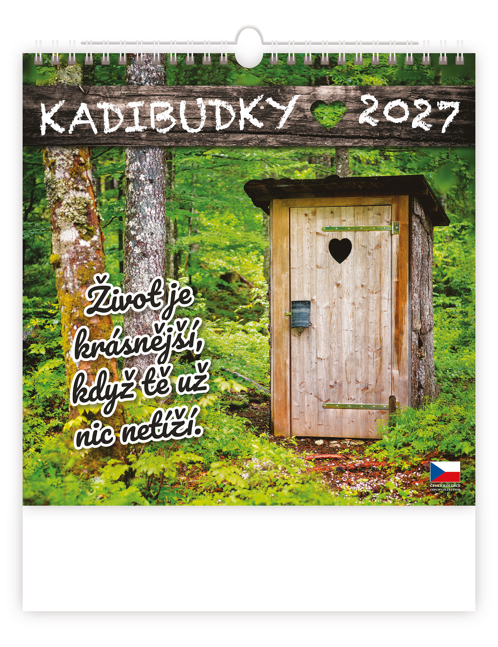 Nástěnný kalendář Kadibudky 2027