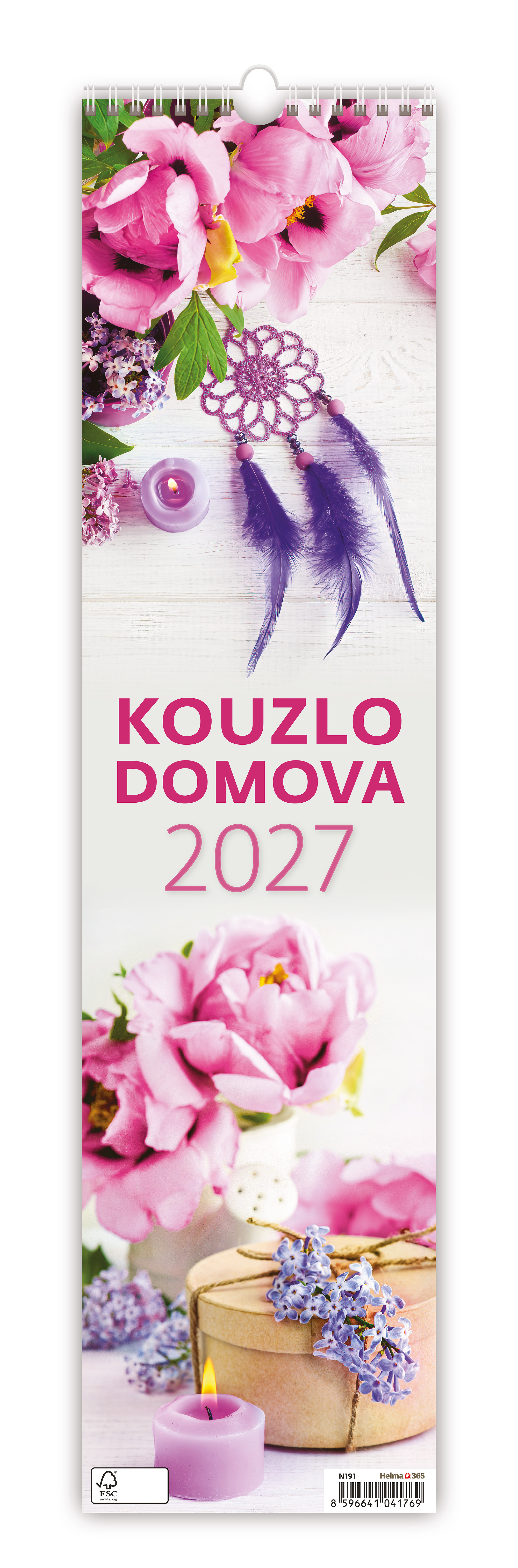 Nástěnný kalendář Kouzlo domova 2027 - vázanka