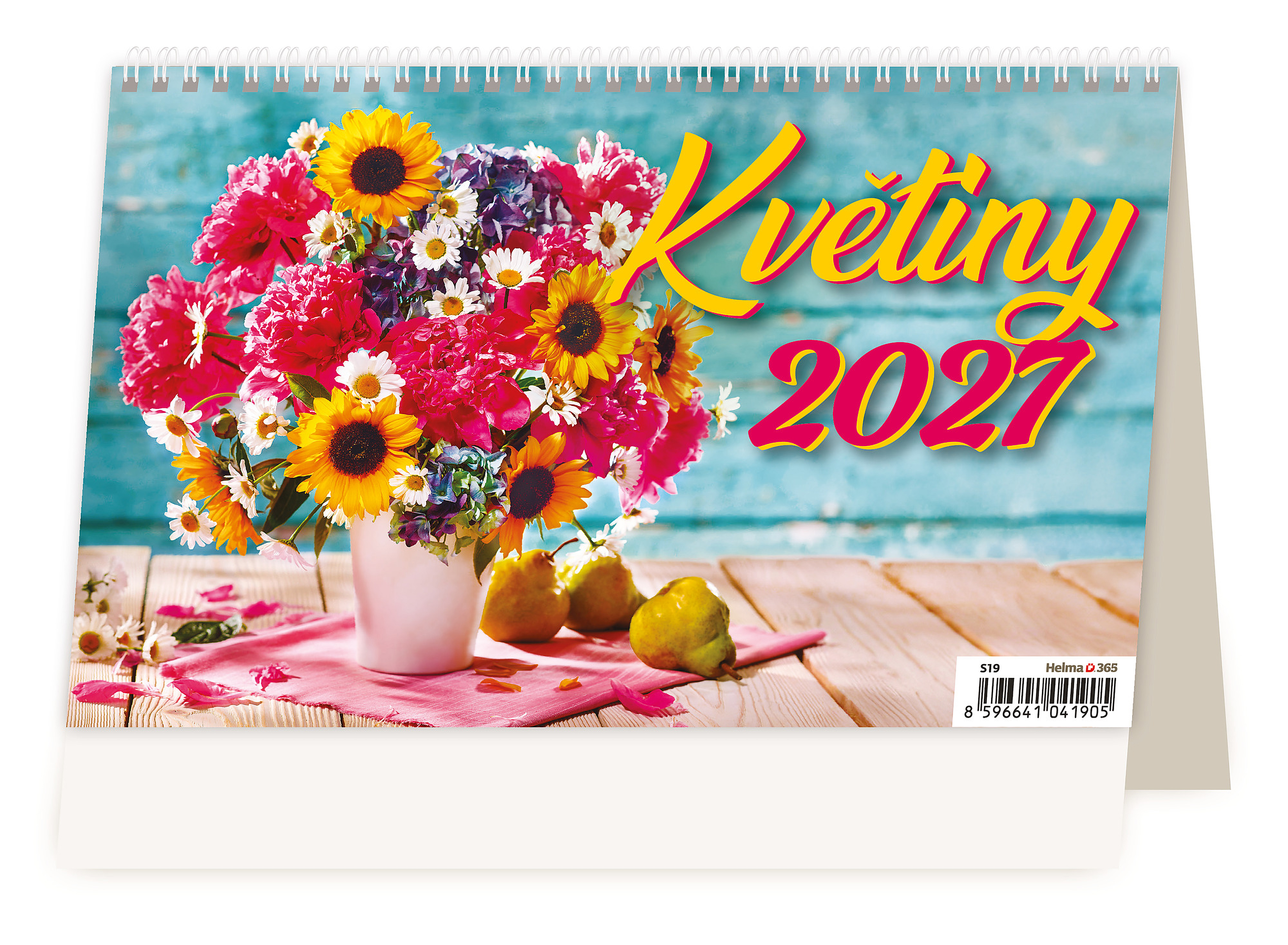 Stolní kalendář Květiny 2027