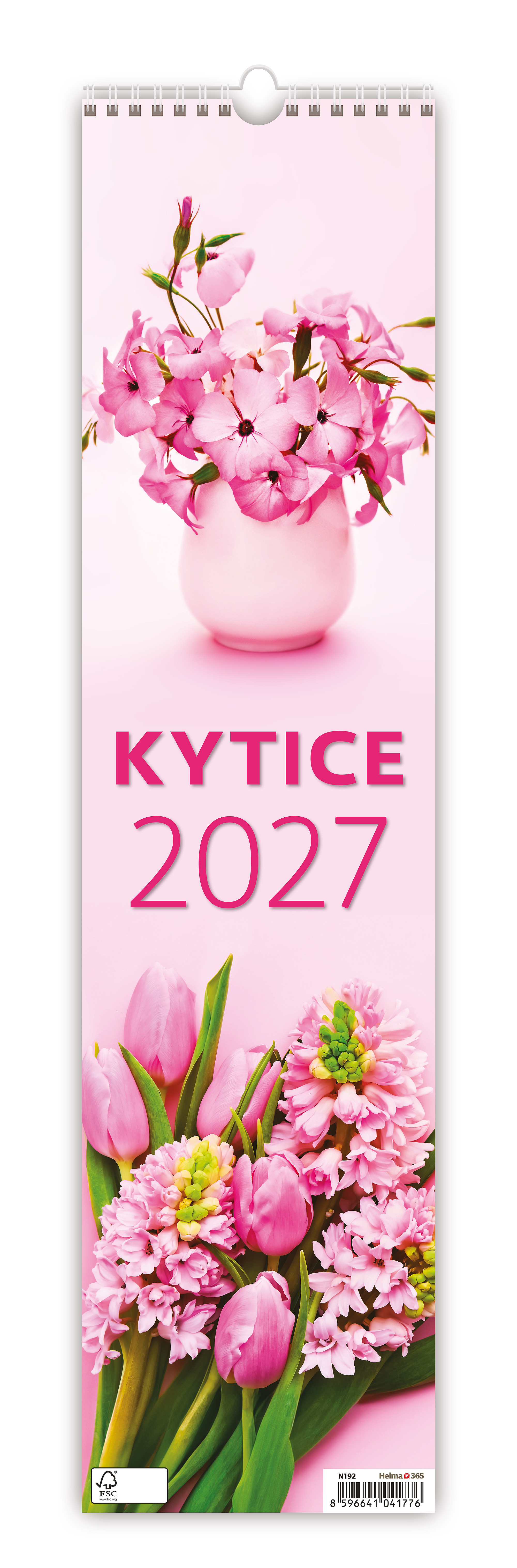 Nástěnný kalendář Kytice 2027 - vázanka