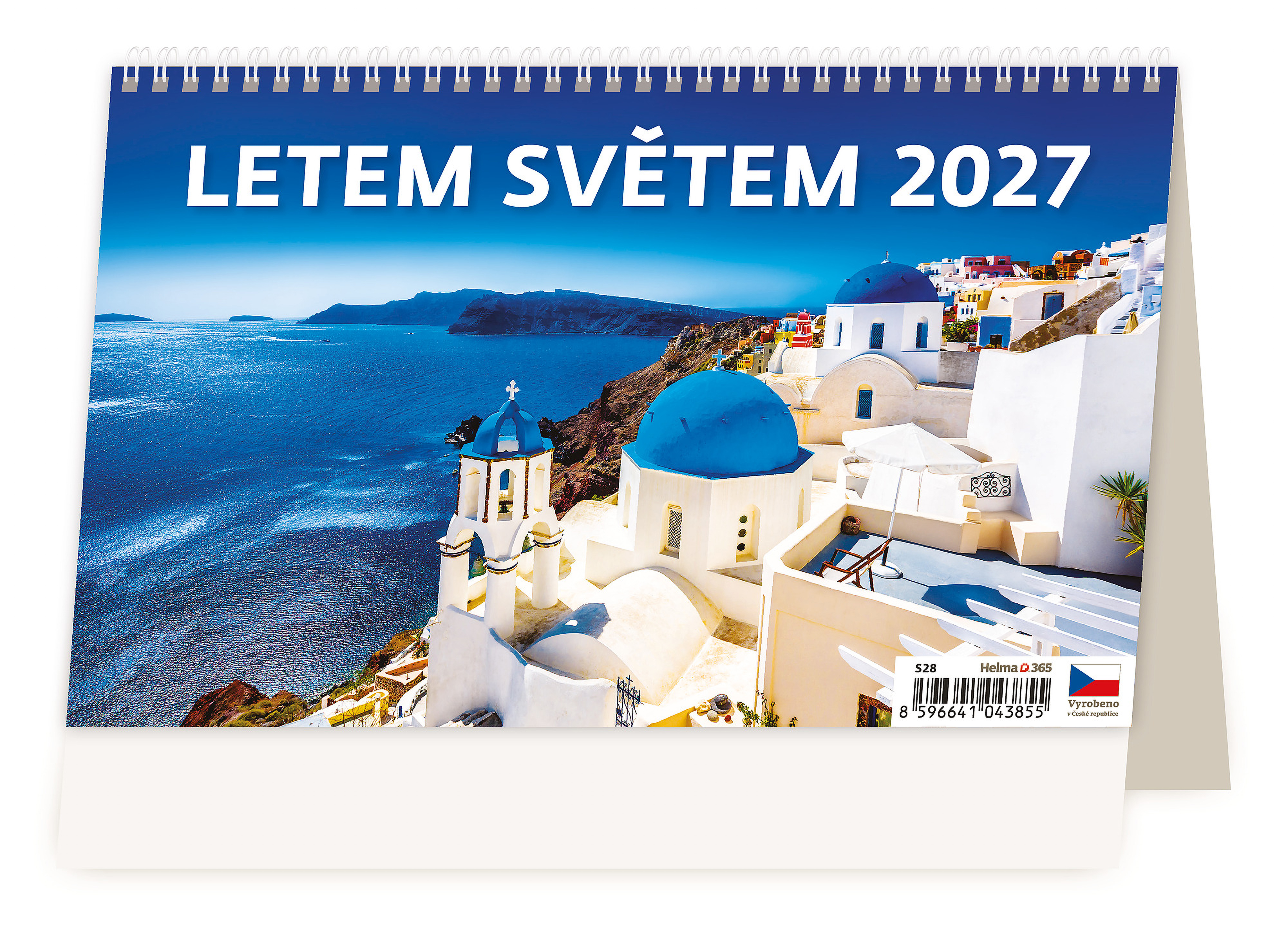 Stolní kalendář Letem světem 2027