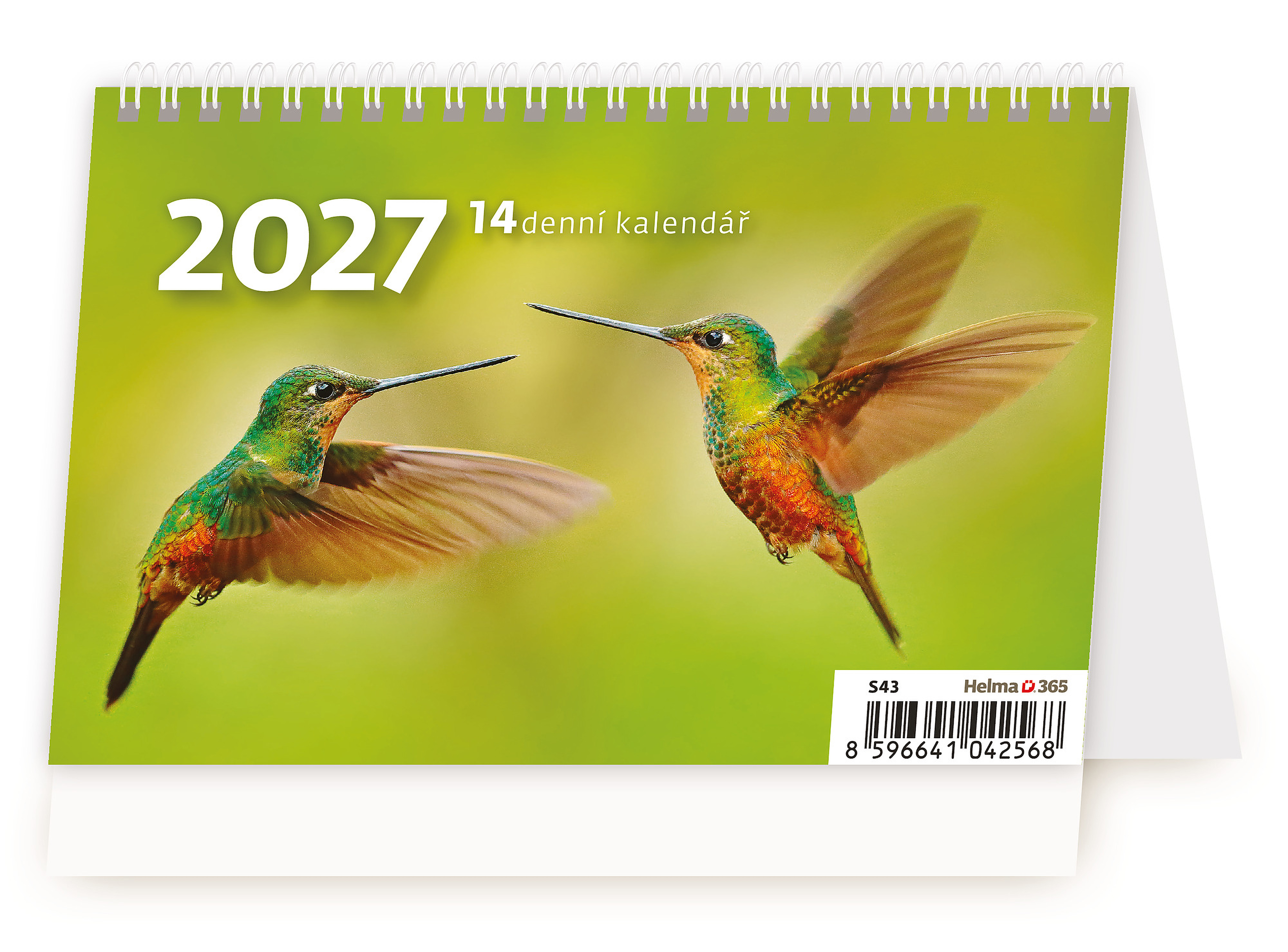 Stolní 14denní plánovací kalendář MINI 2027