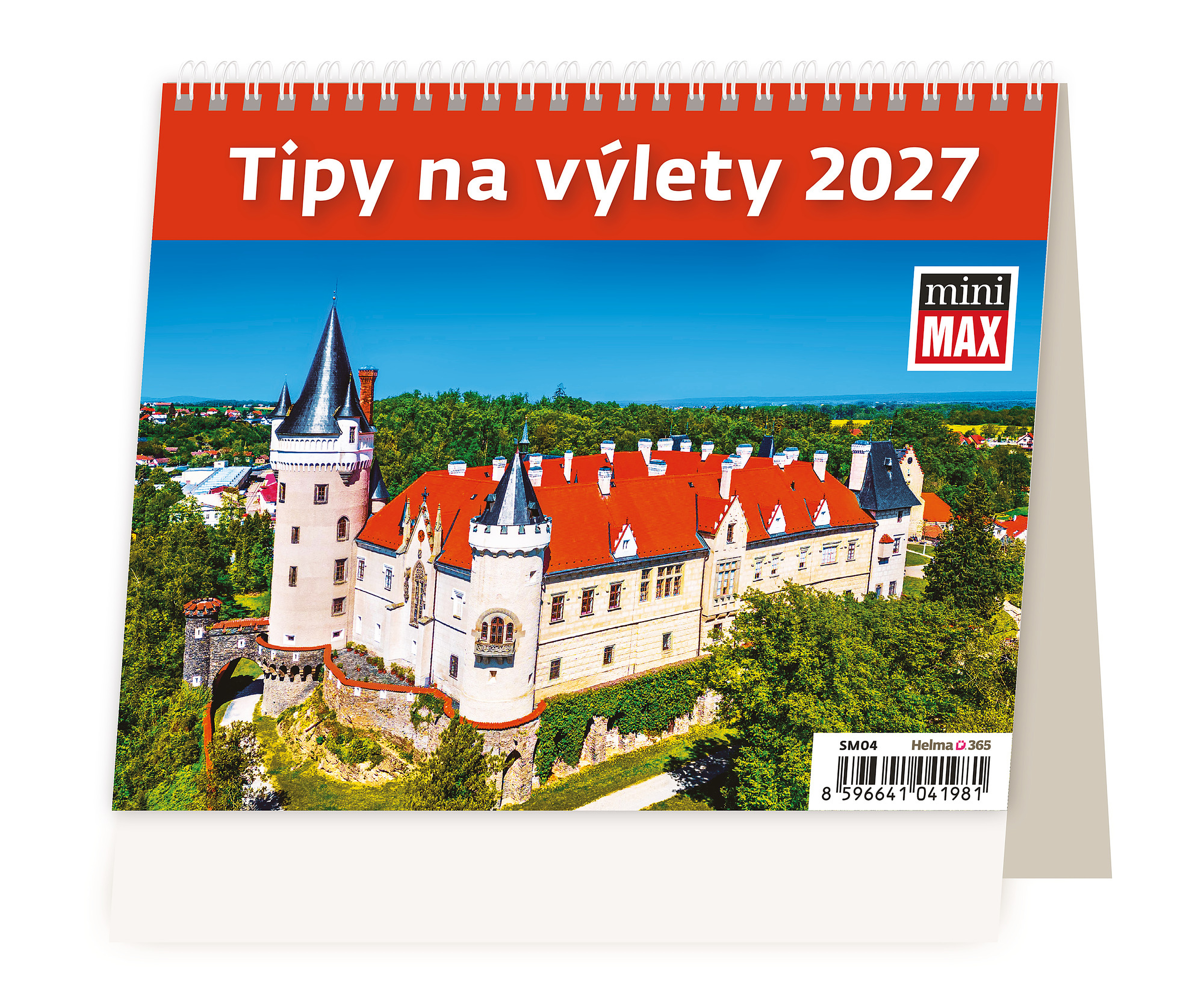 Stolní kalendář Tipy na výlety 2027