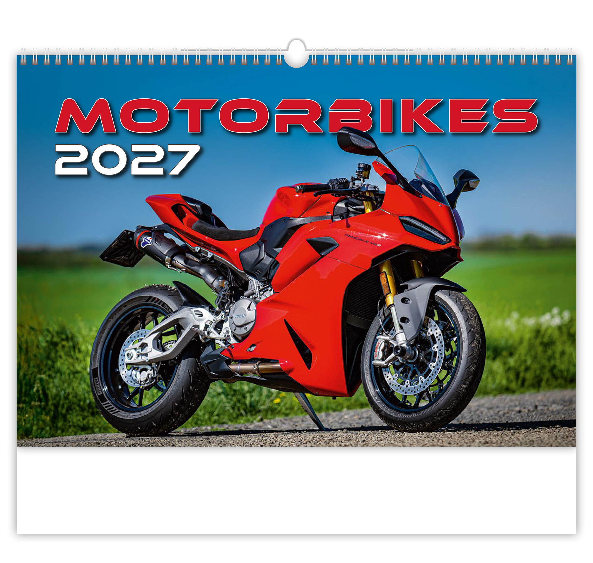 Nástěnný kalendář Motorbikes 2027