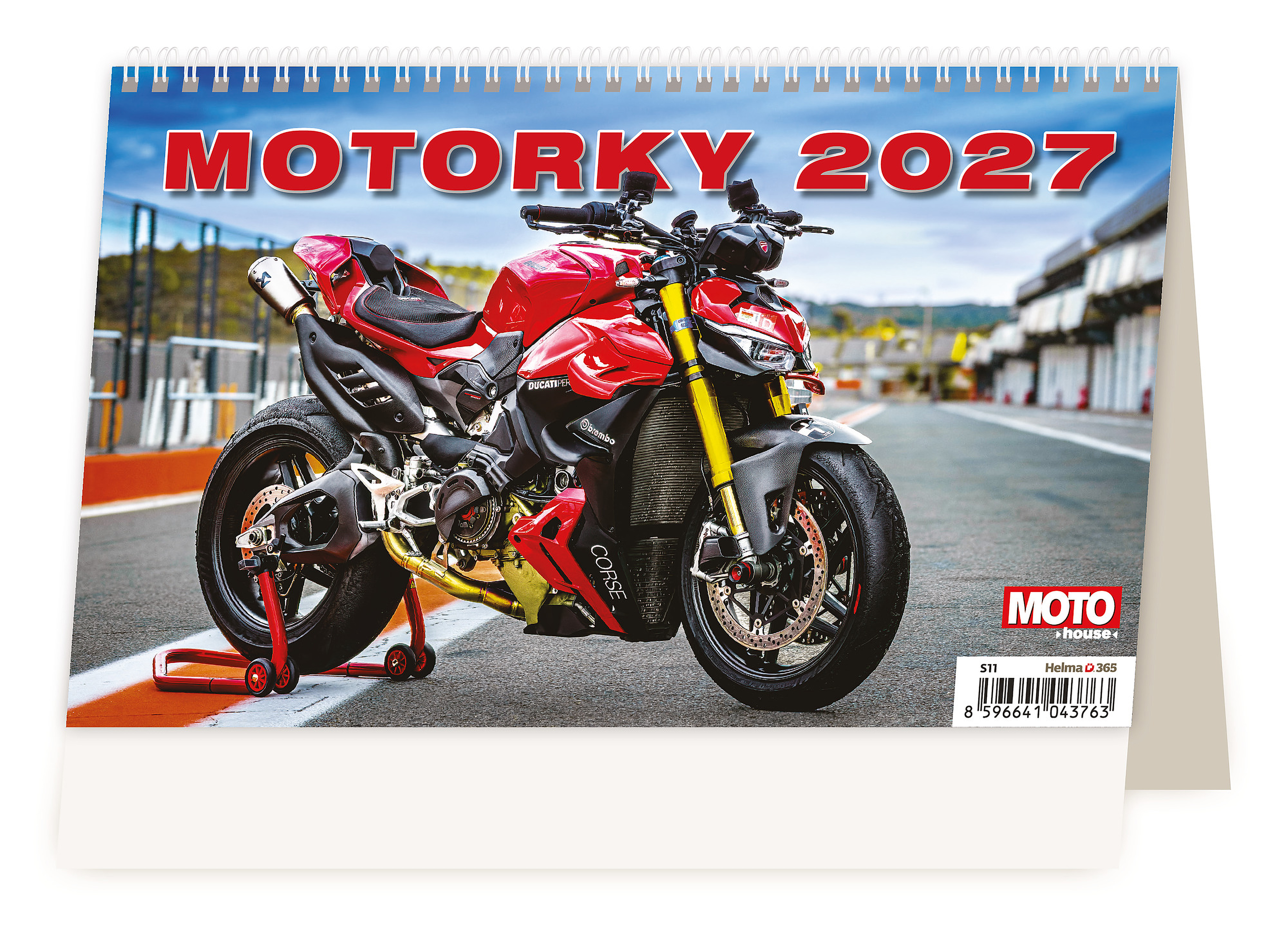 Stolní kalendář Motorky 2027