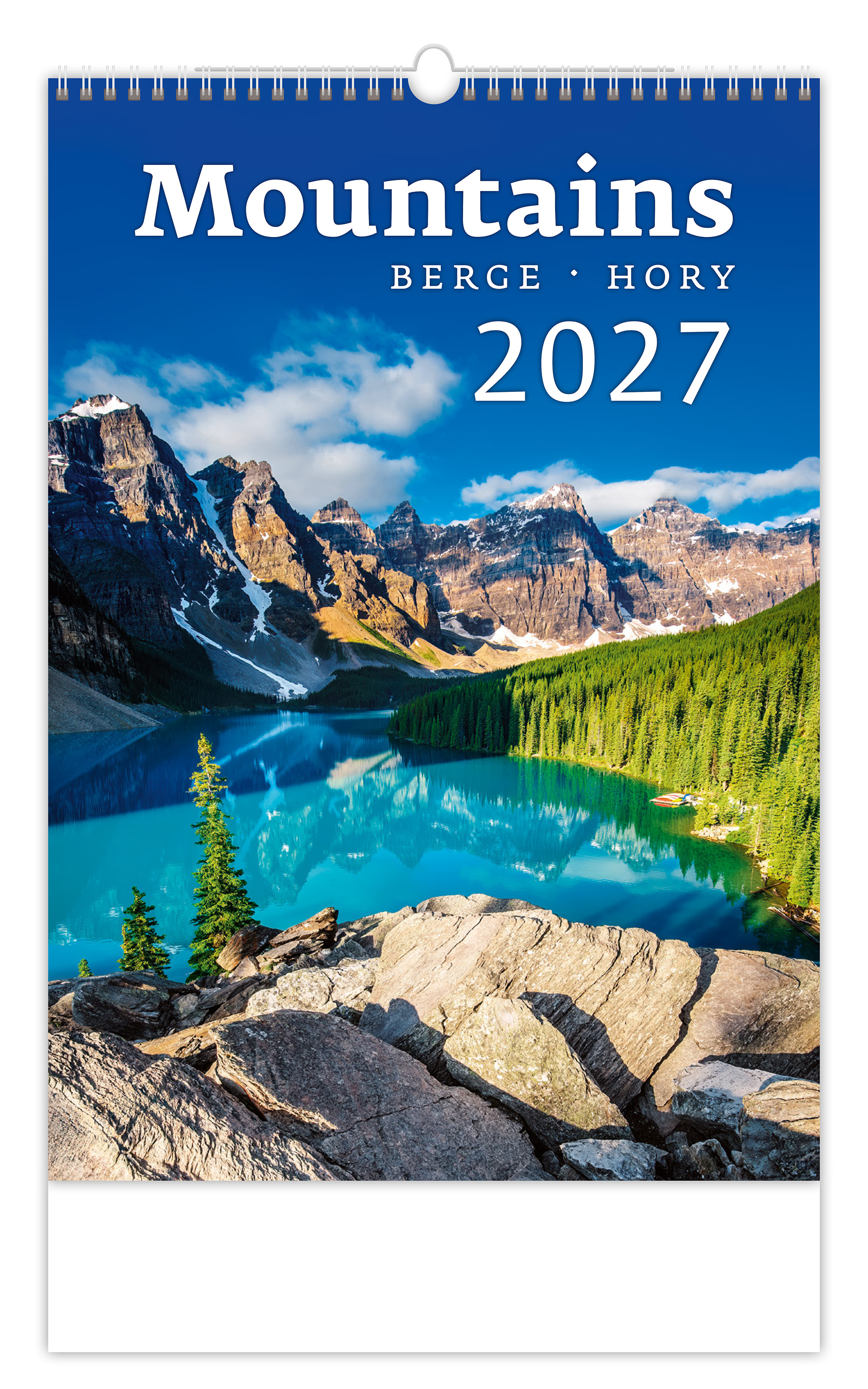 Nástěnný kalendář Hory 2027