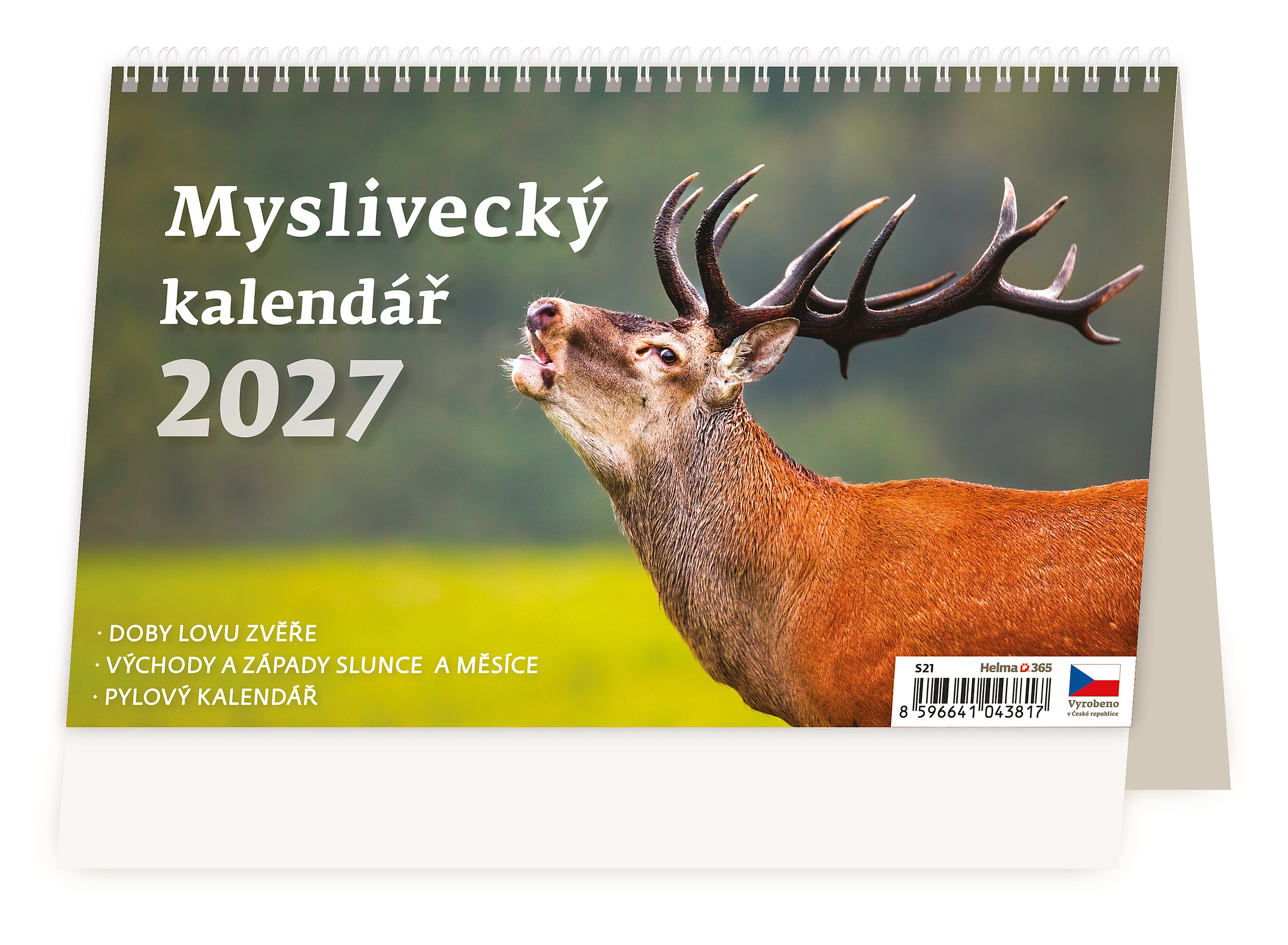 Stolní kalendář Myslivecký 2027