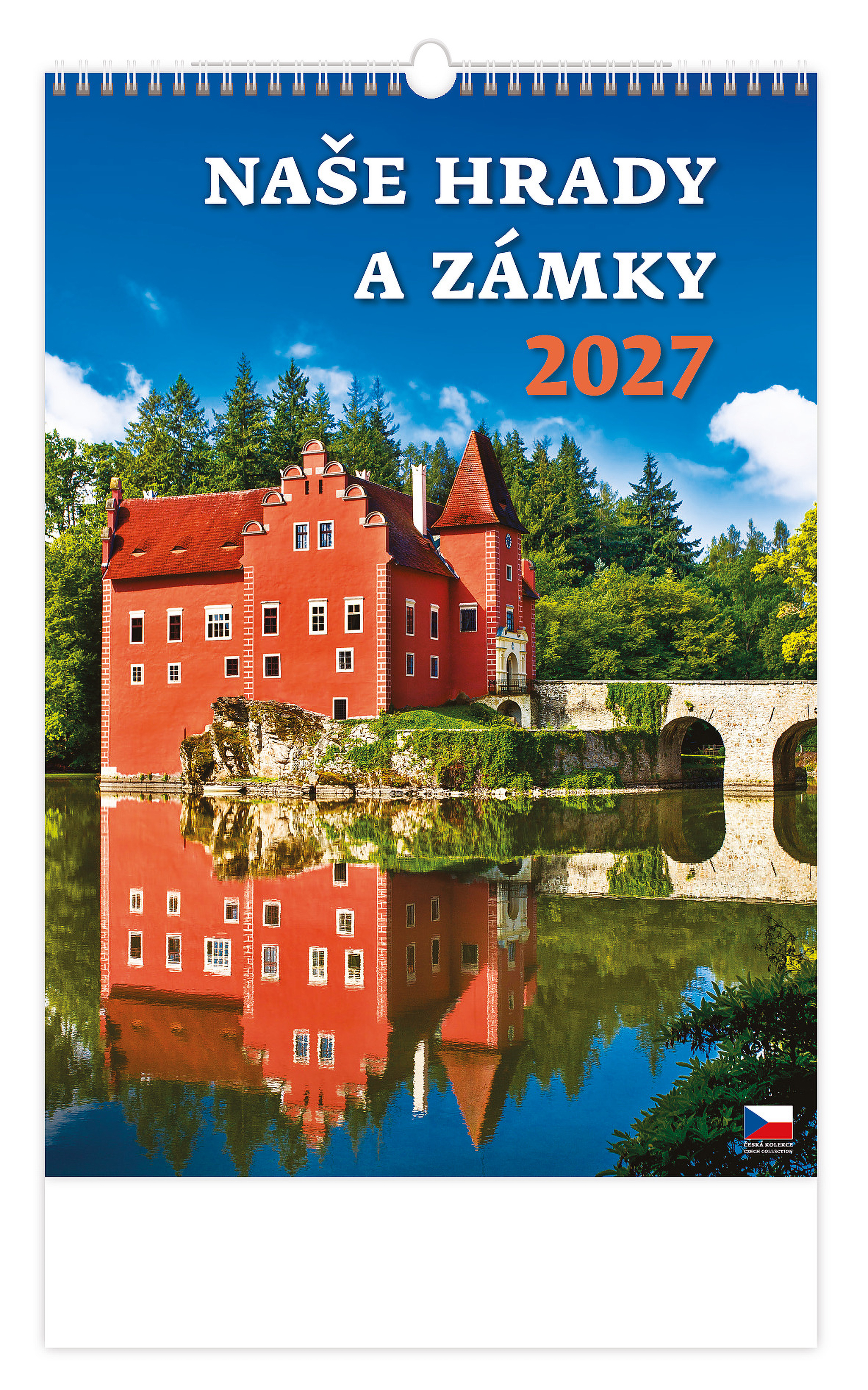 Nástěnný kalendář Naše hrady a zámky 2027
