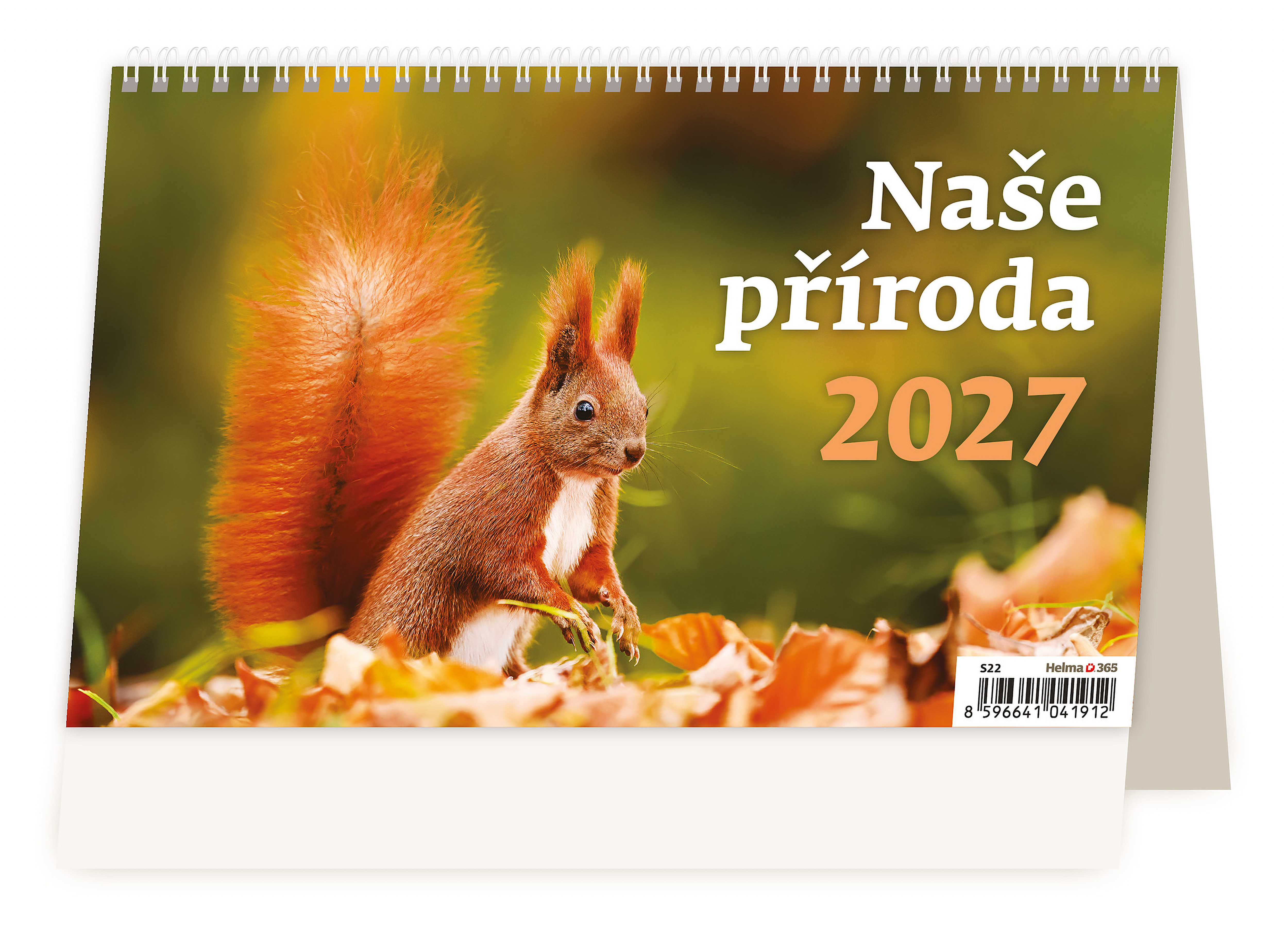 Stolní kalendář Naše příroda 2027
