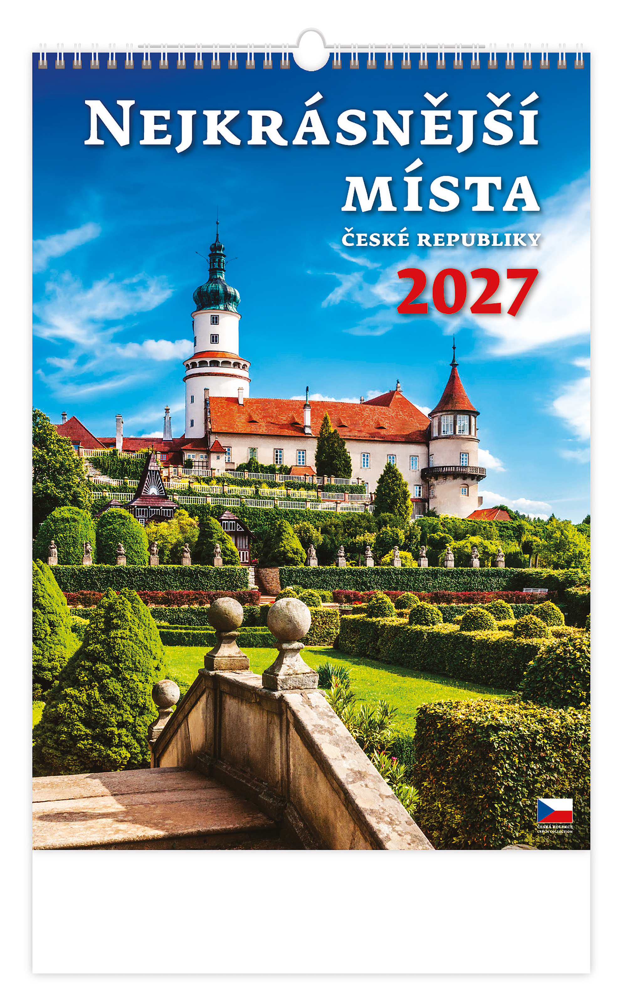 Nástěnný kalendář Nejkrásnější místa České republiky 2027