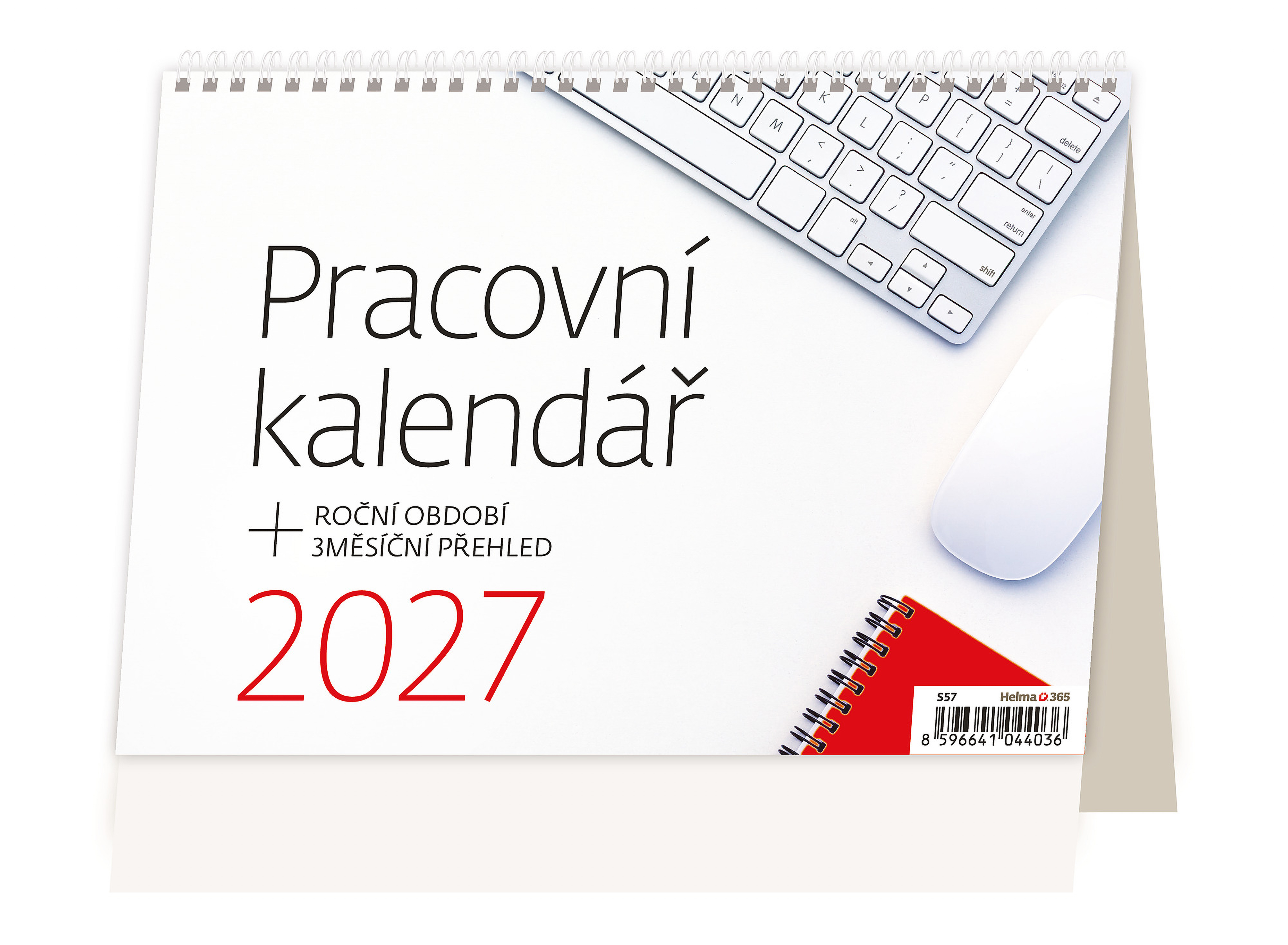 Stolní pracovní kalendář 2027