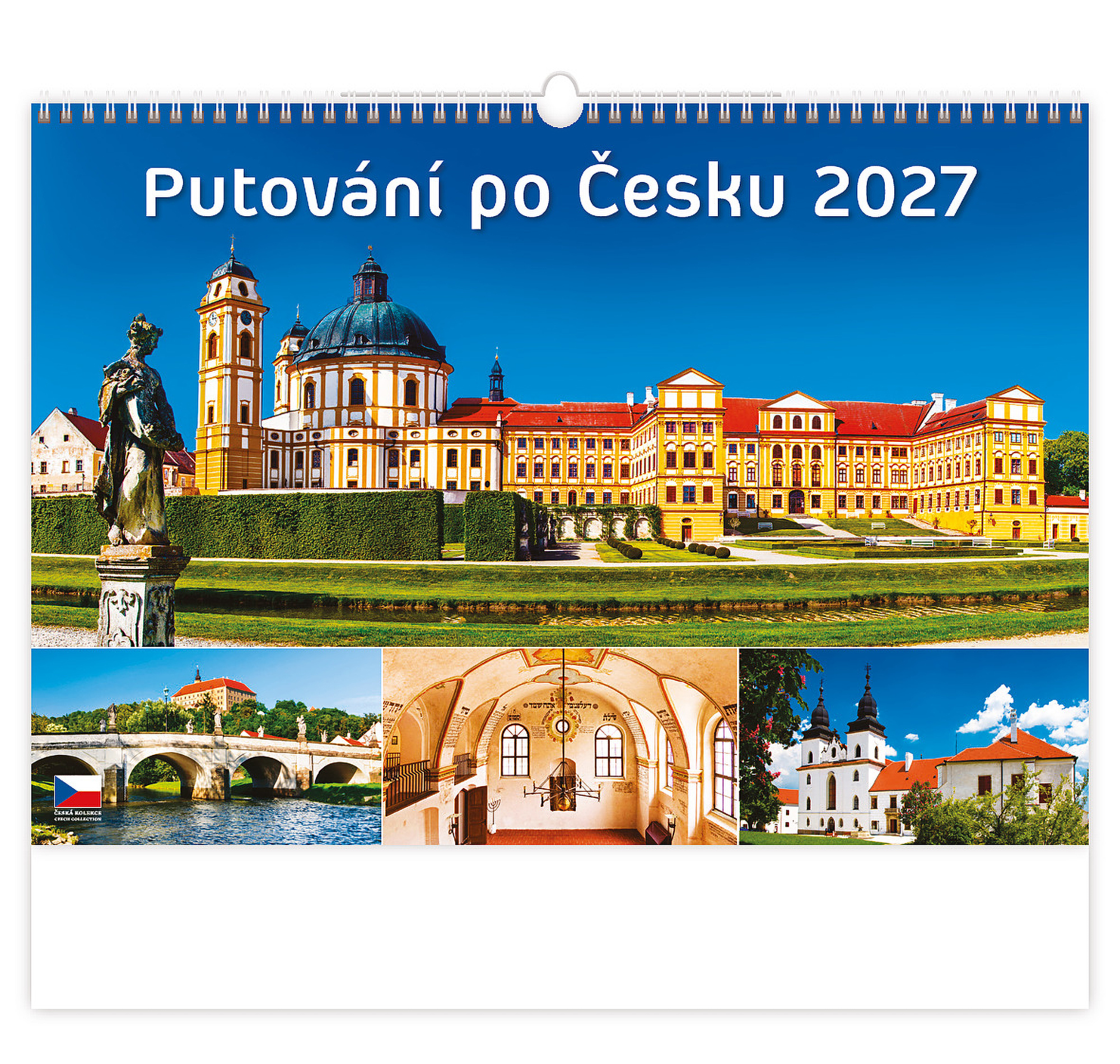Nástěnný kalendář Putování po Česku 2027