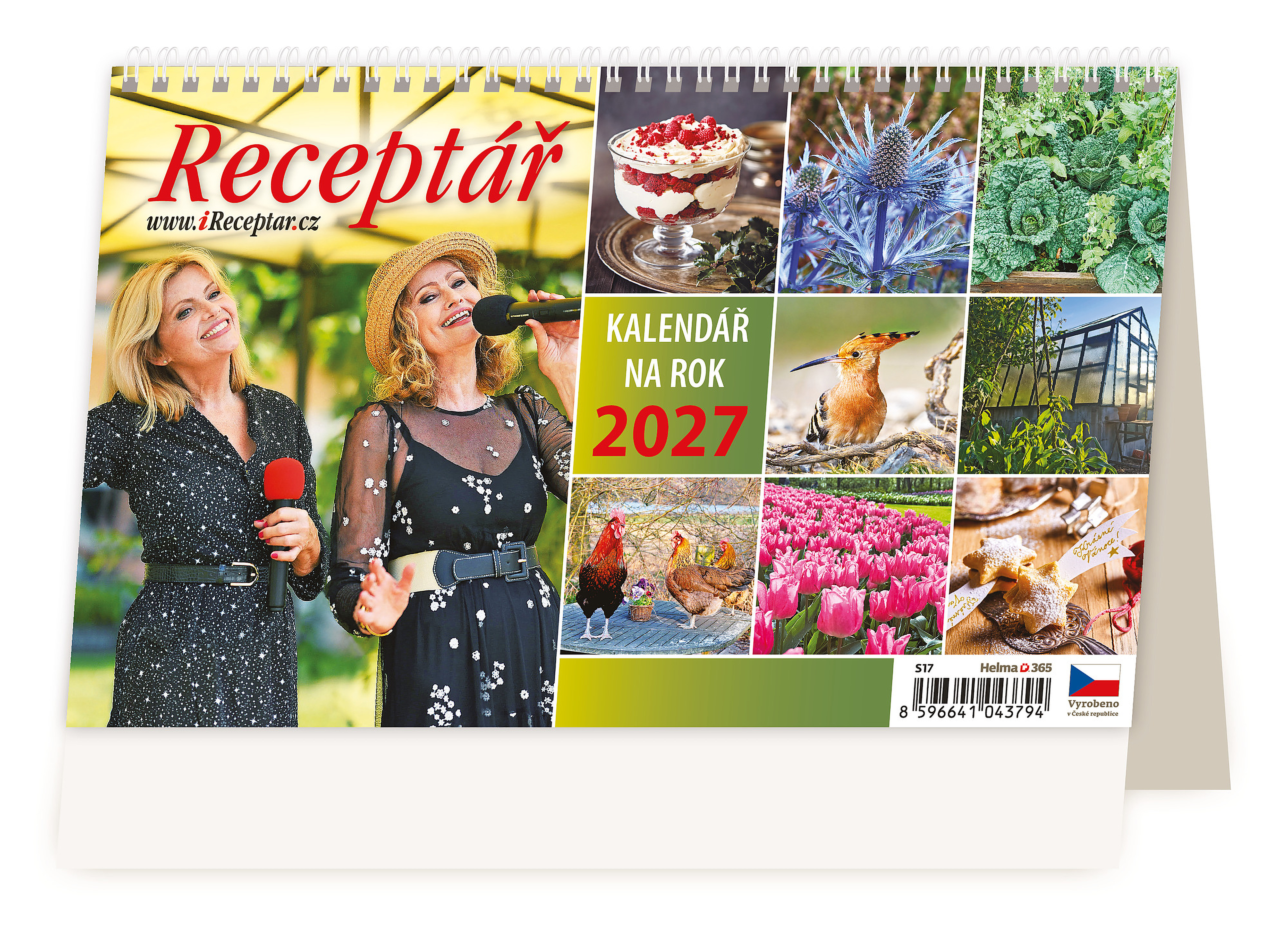 Stolní kalendář Receptář 2027