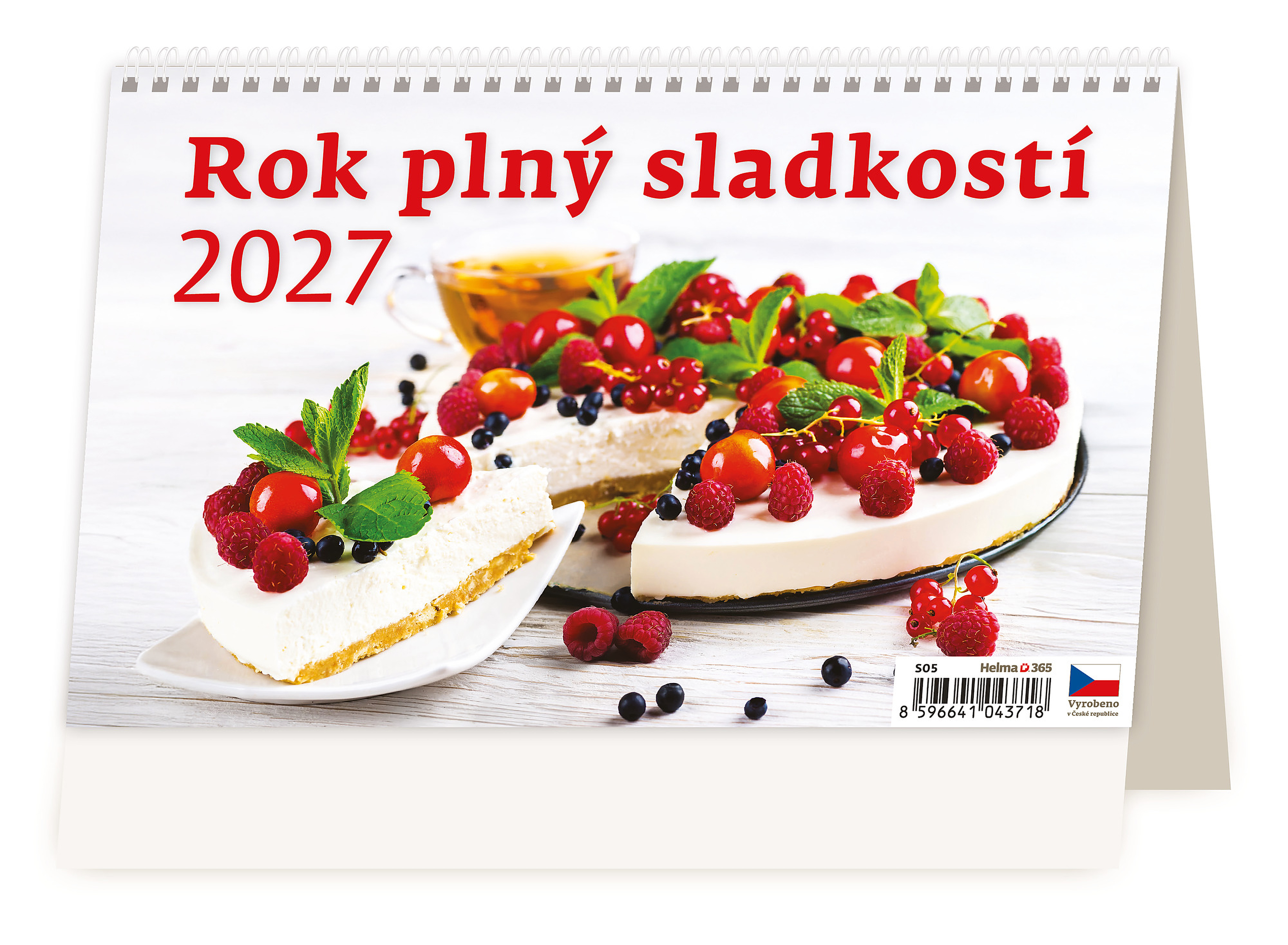 Stolní kalendář Rok plný sladkostí 2027