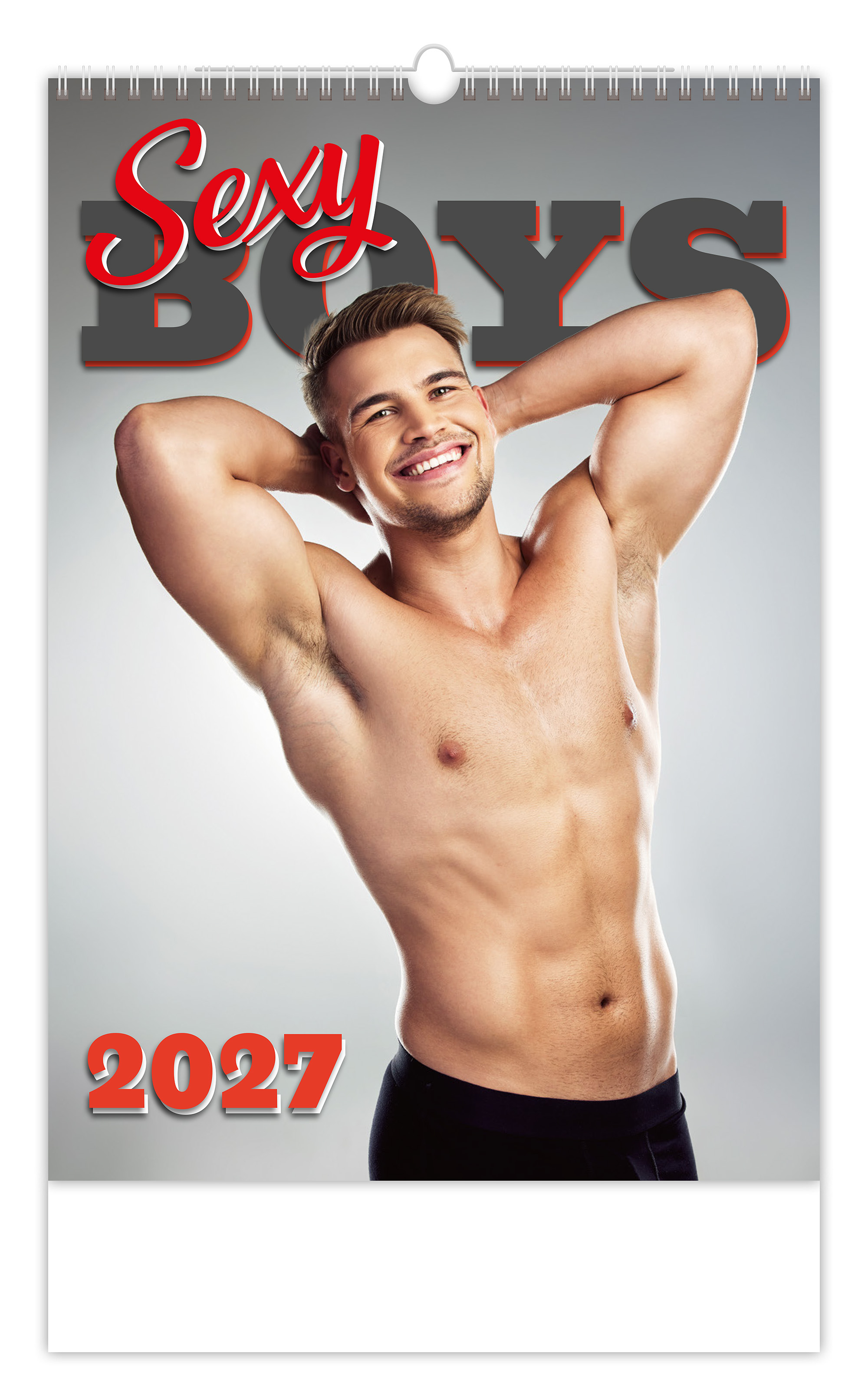 Nástěnný kalendář Sexy Boys 2027