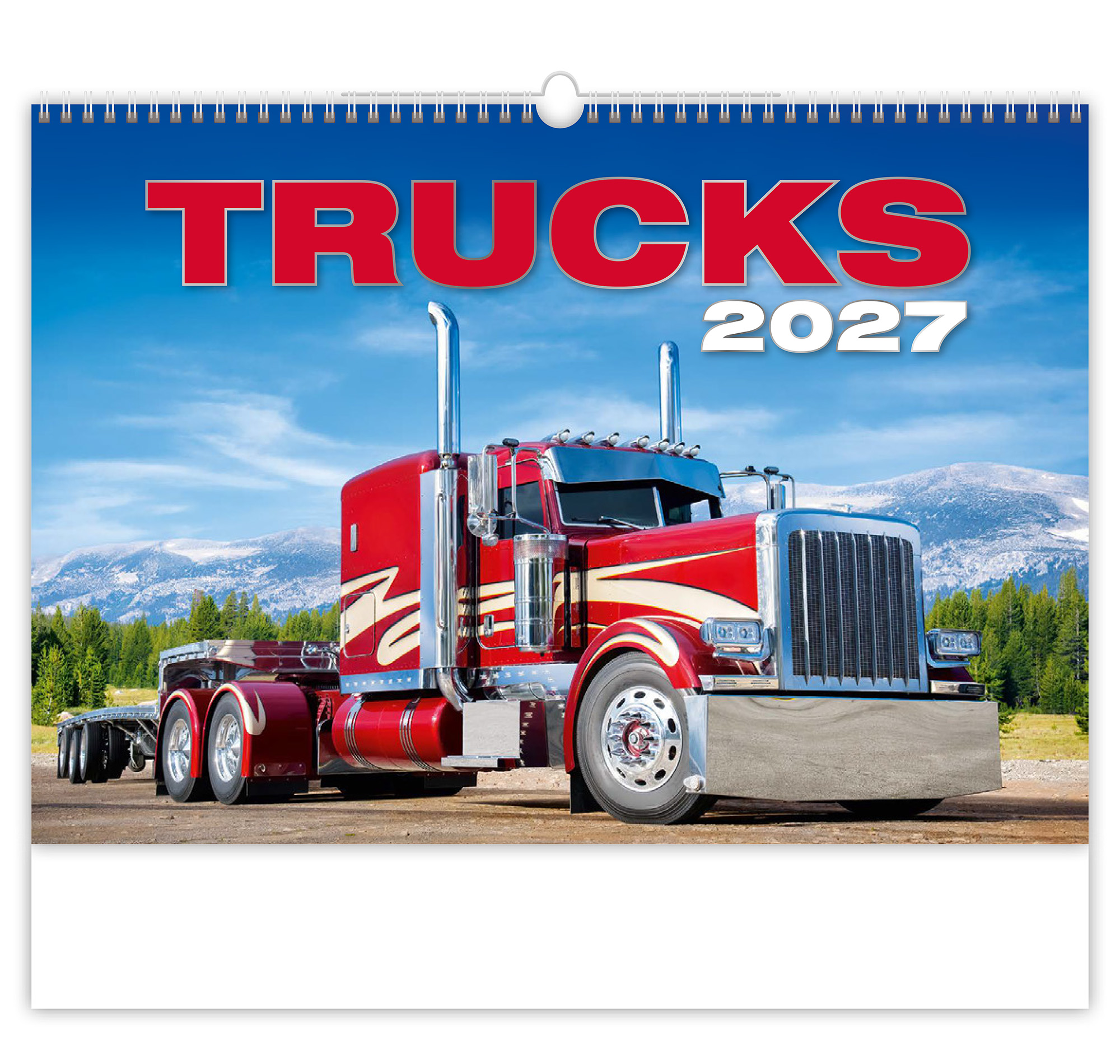 Nástěnný kalendář Trucks 2027