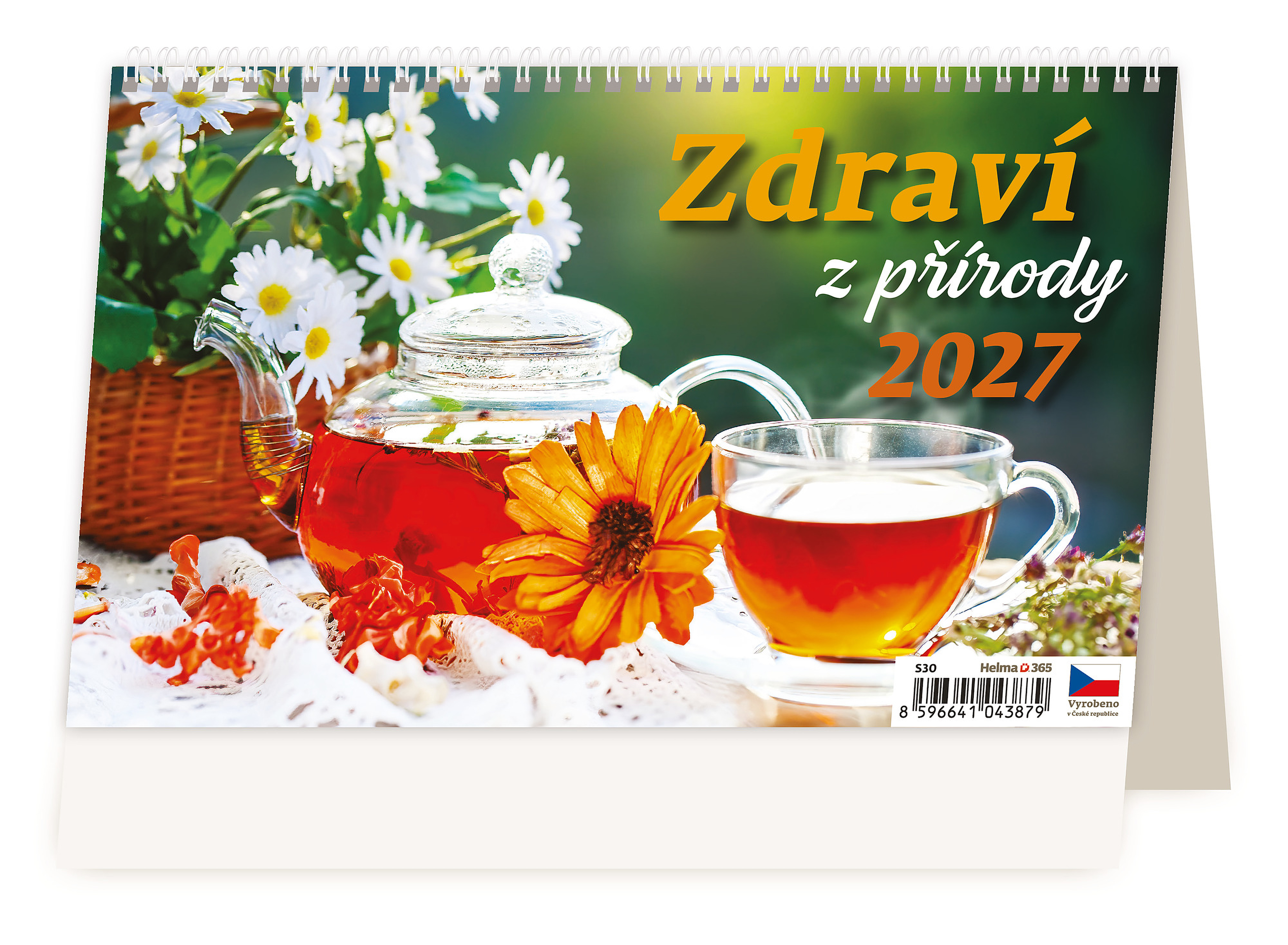 Stolní 14denní kalendář Zdraví z přírody 2027