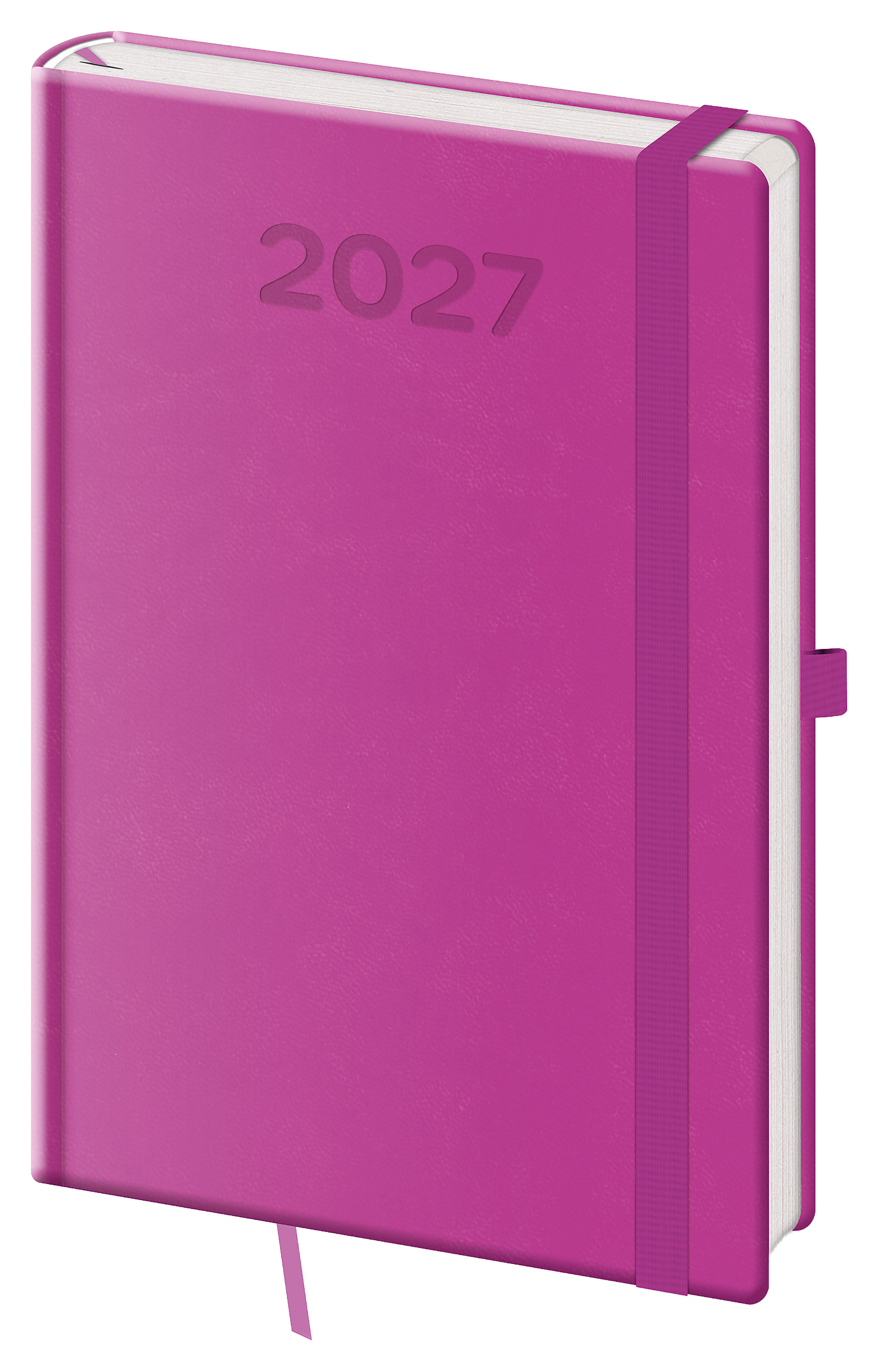 Týdenní diář Print Pop 2027, A5 - fialová