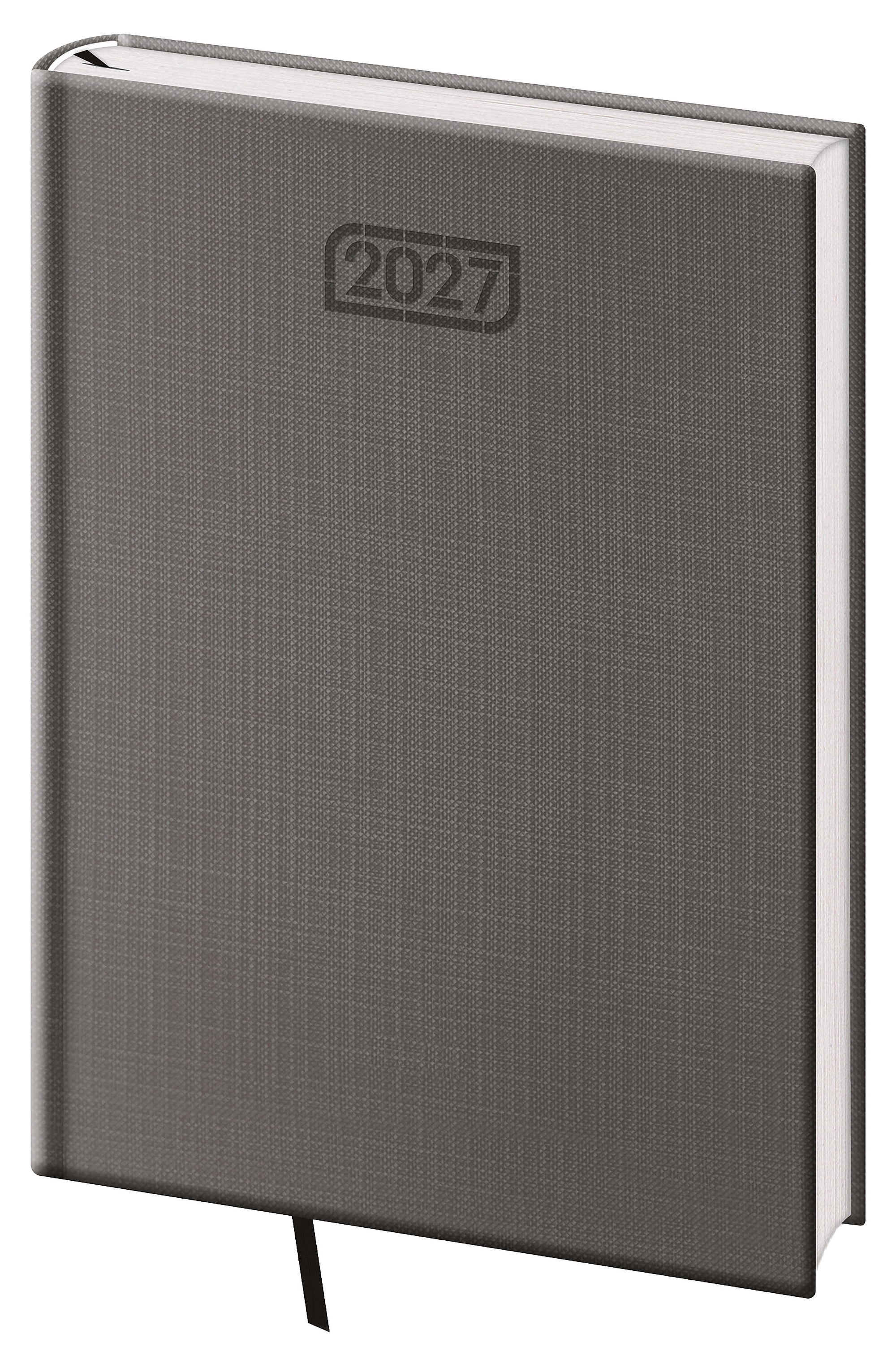 Týdenní diář Zephir 2027, A5 - šedá