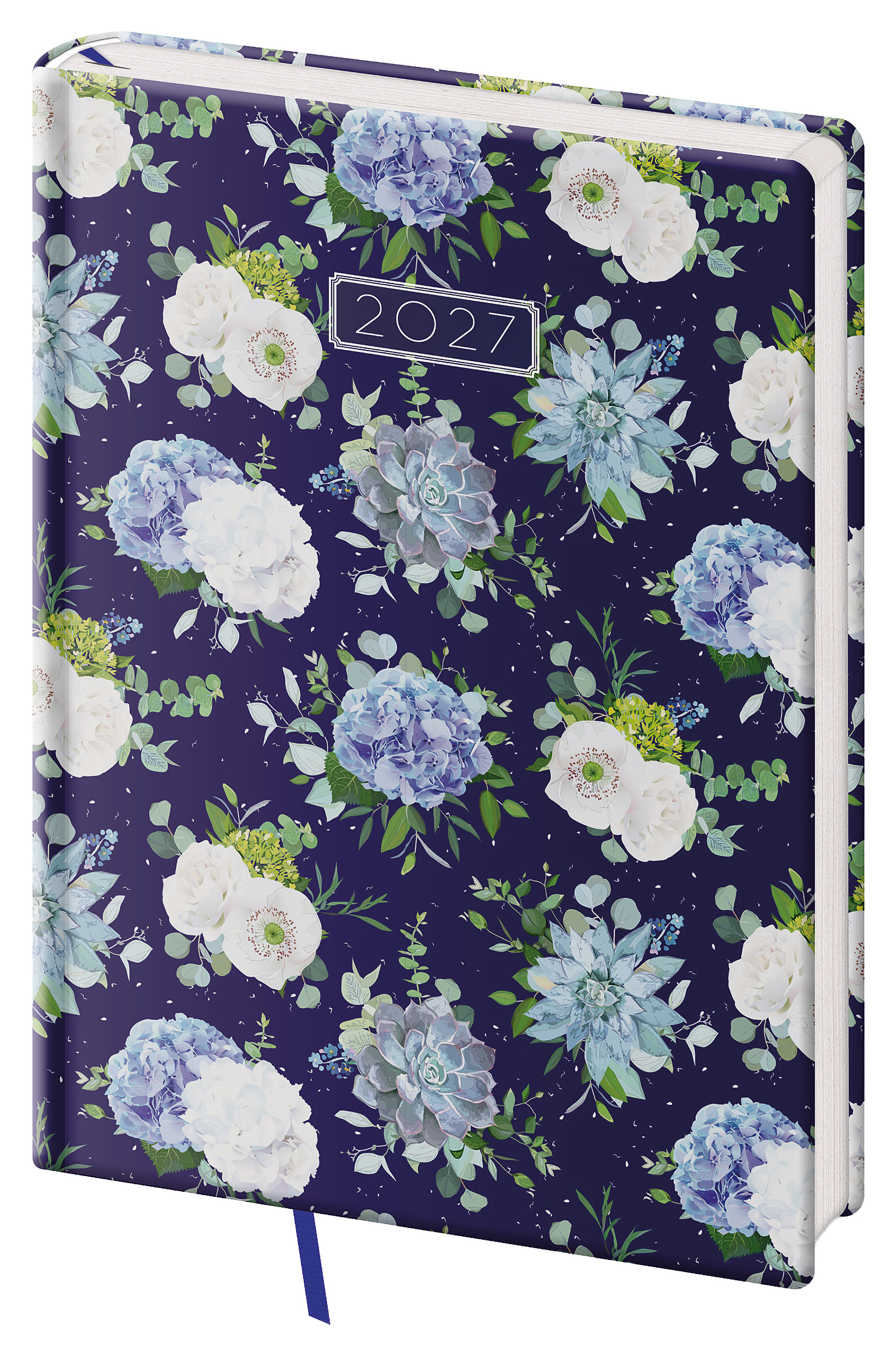 Denní diář Vario Lyra 2027, A5 - Floral