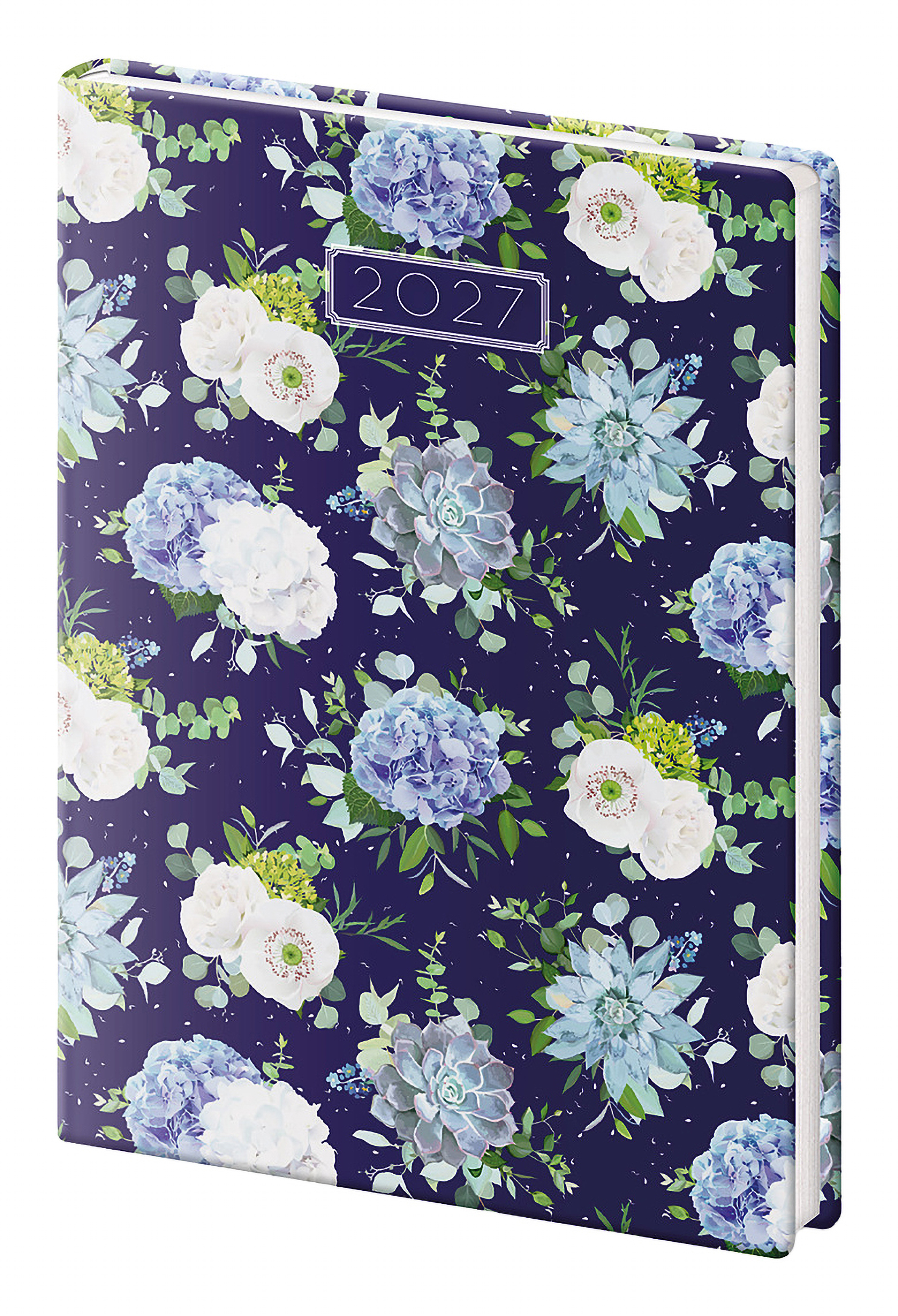 Kapesní diář Vario Lyra 2027, A7 - Floral