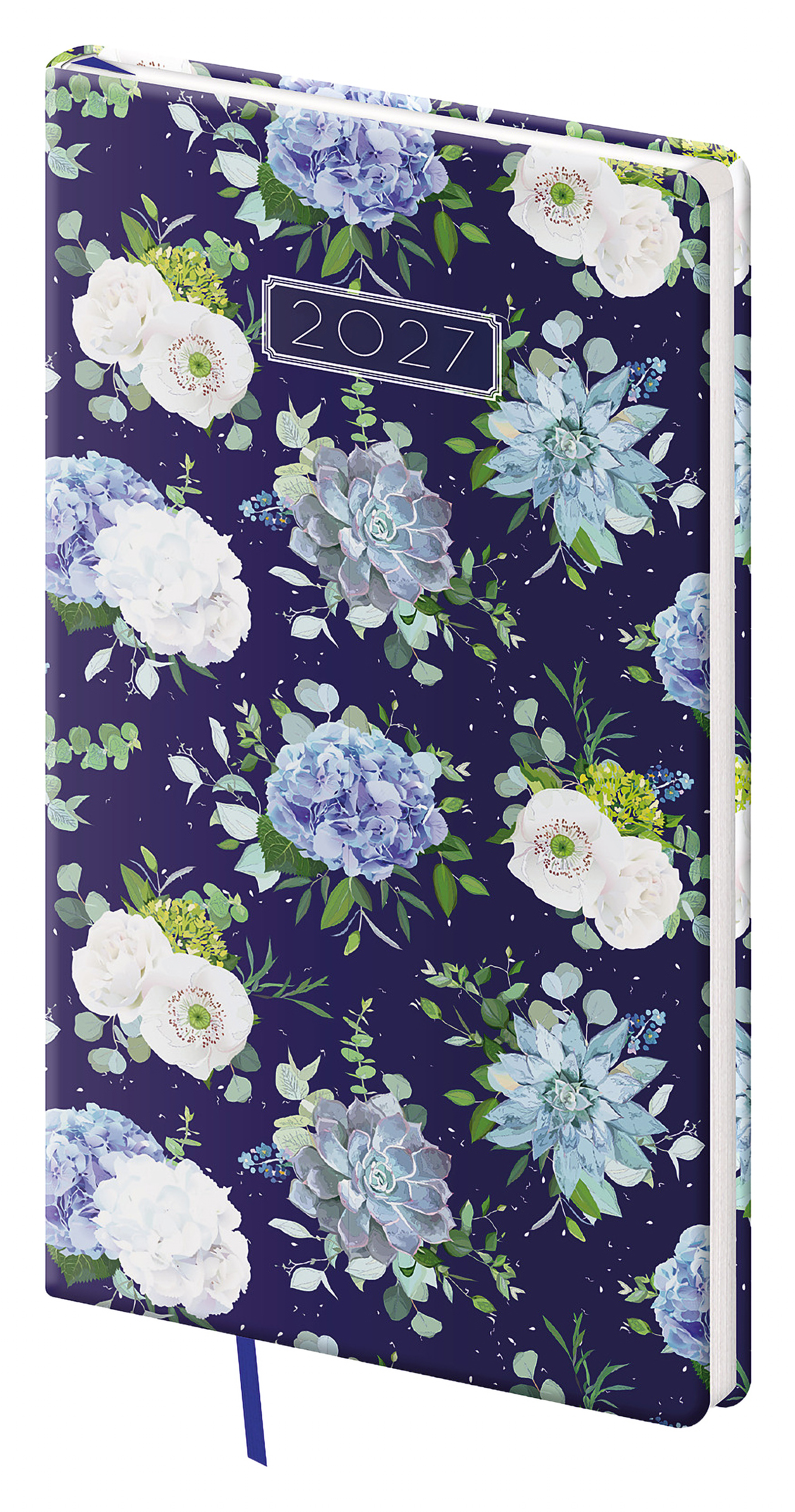 Kapesní diář Vario Lyra 2027, A6 - Floral