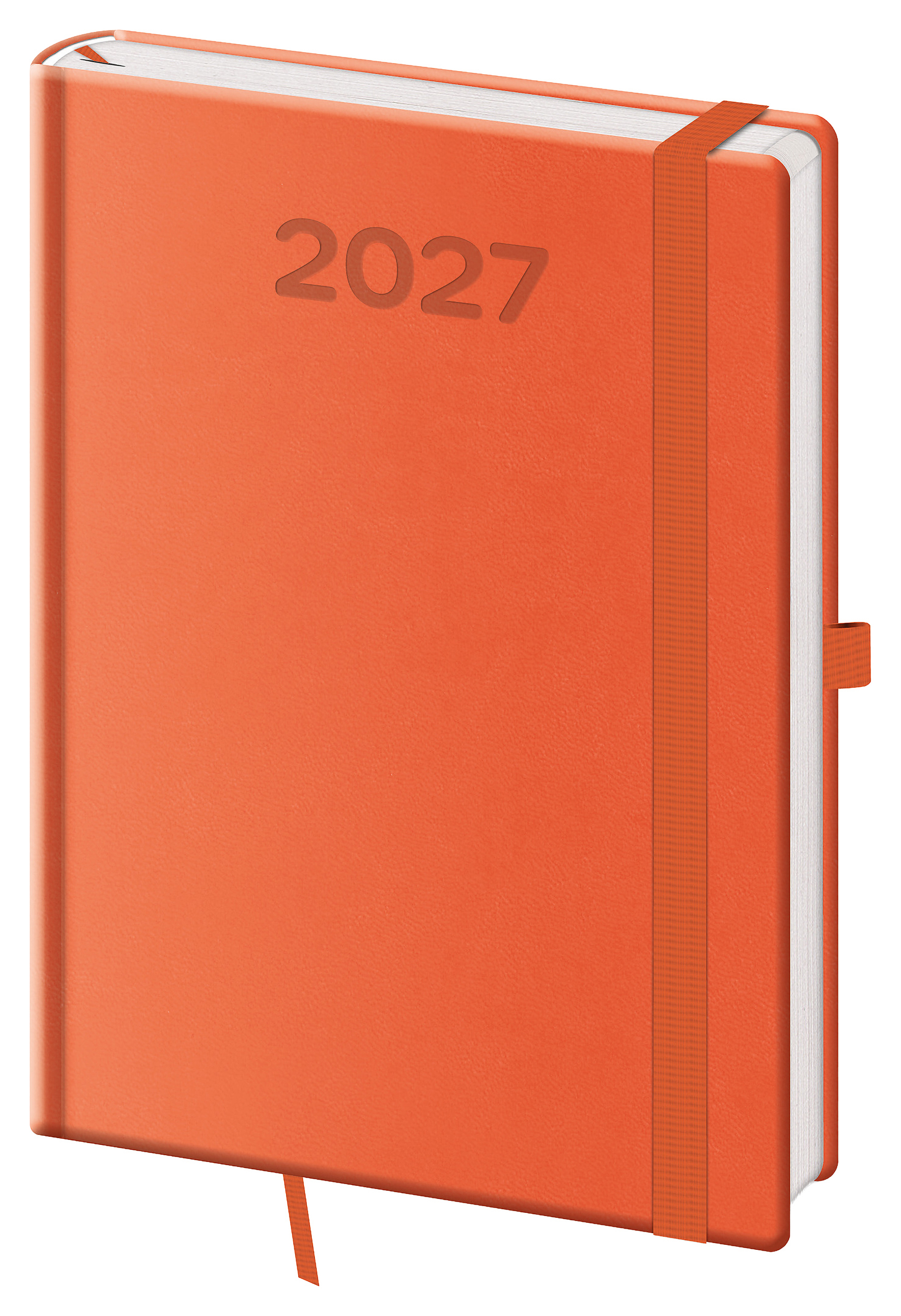 Denní diář Print Pop 2027, A5 - oranžová