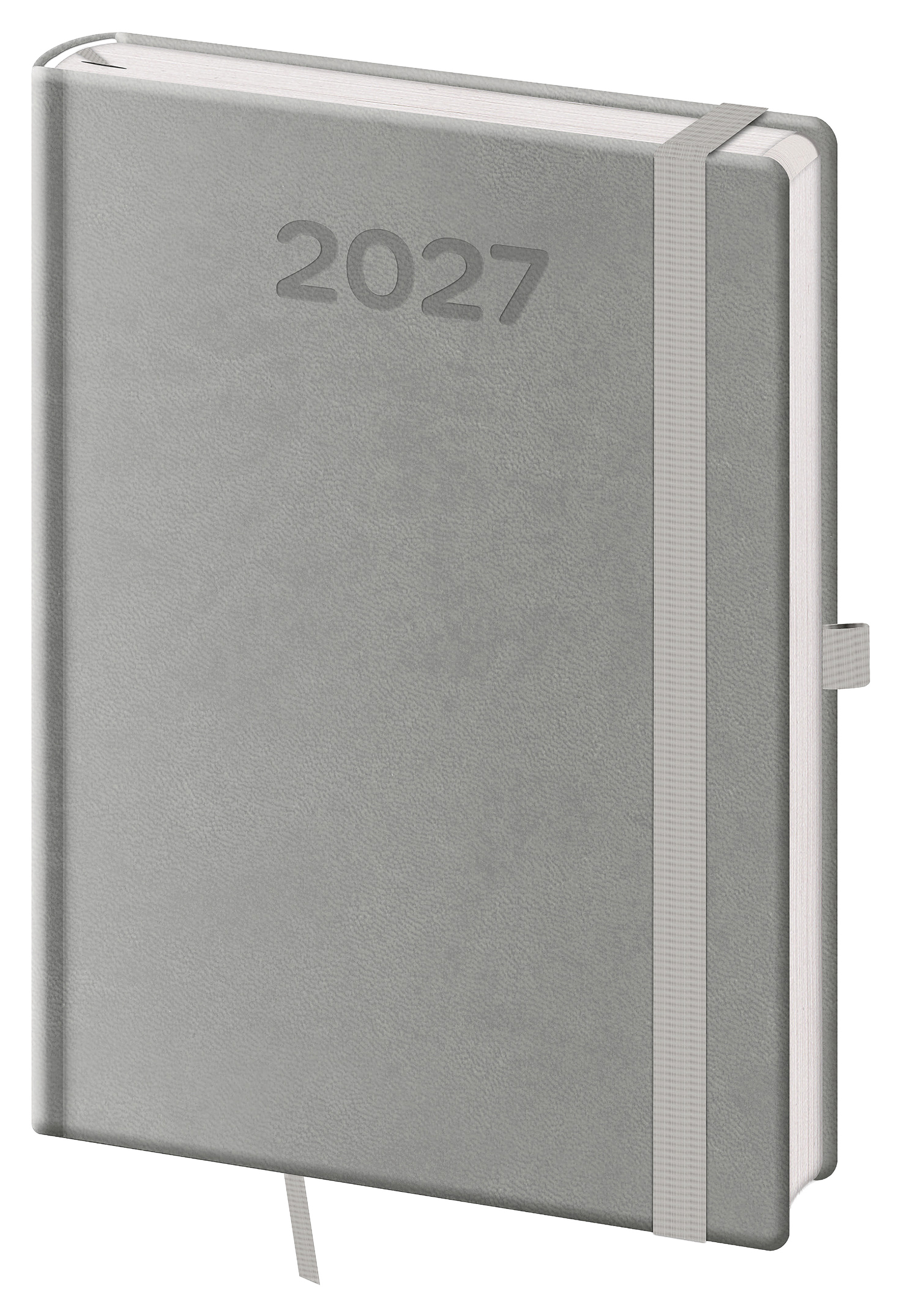 Denní diář Print Pop 2027, A5 - šedá