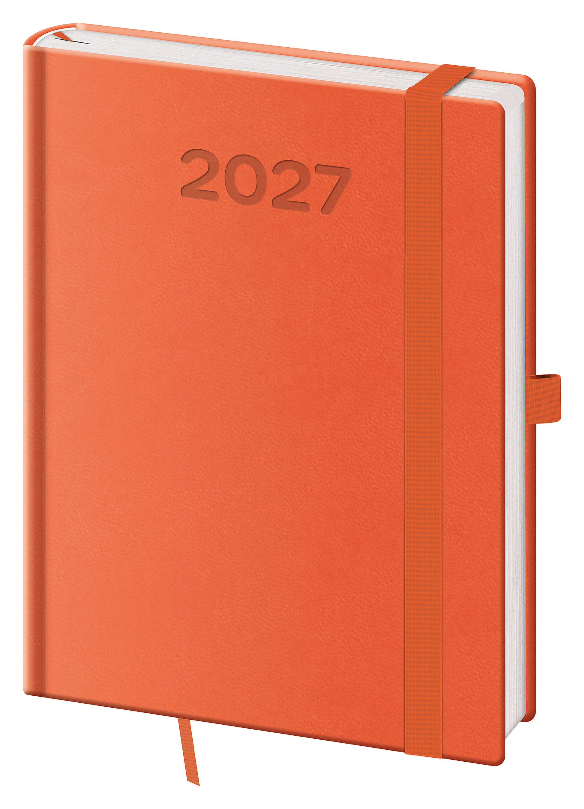 Denní diář Print Pop 2027, B6 - oranžová
