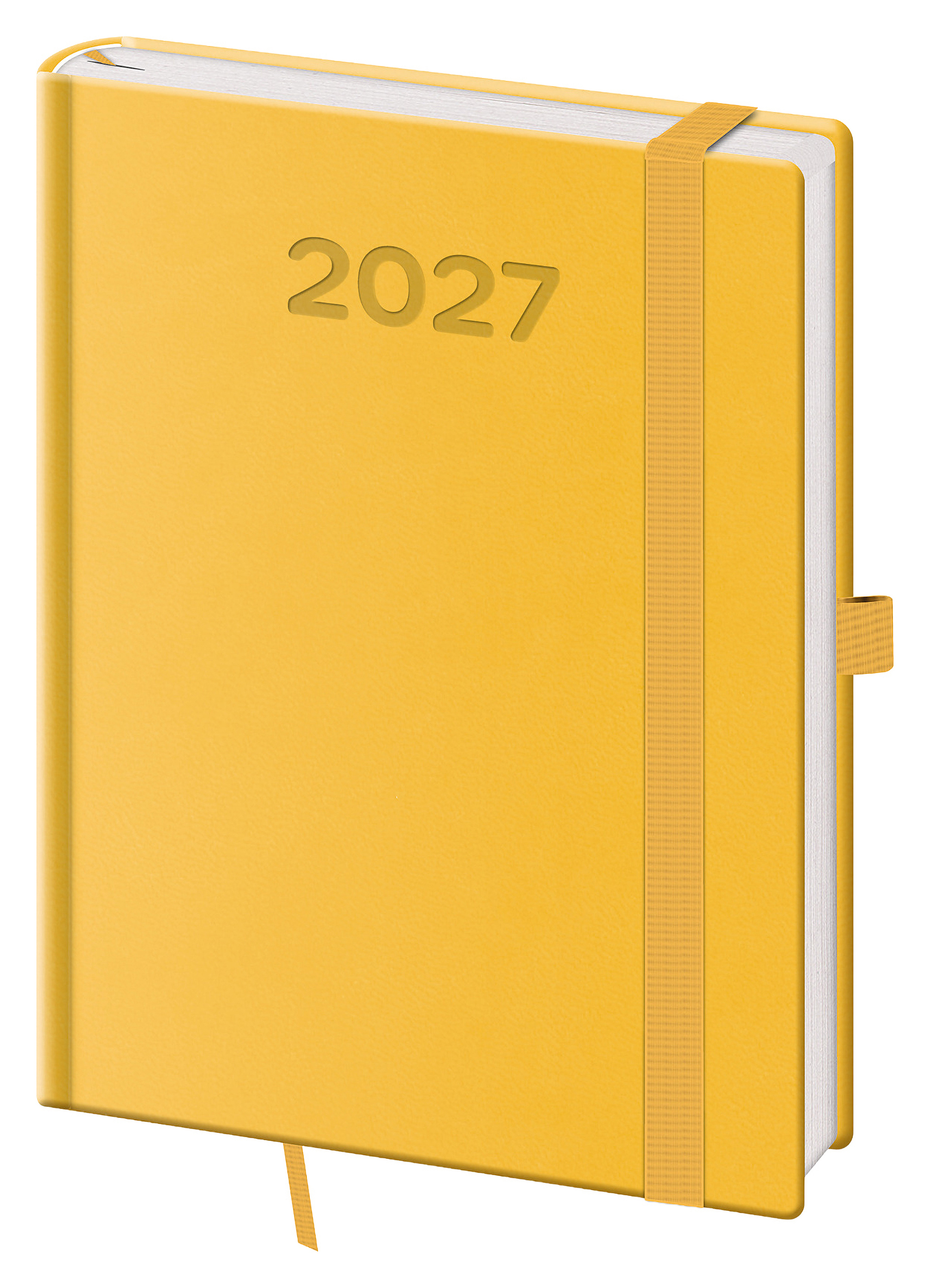 Denní diář Print Pop 2027, B6 - žlutá