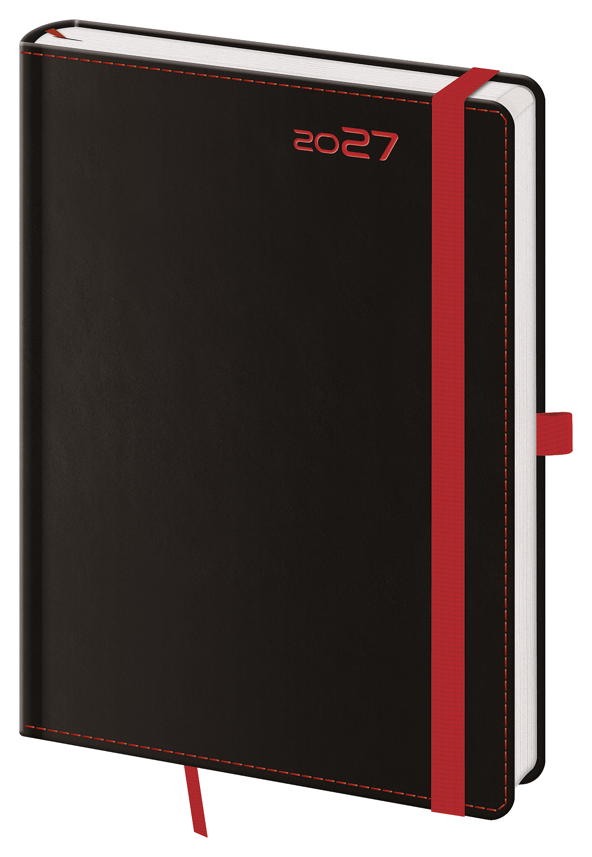 Týdenní diář Black Green 2027, A5