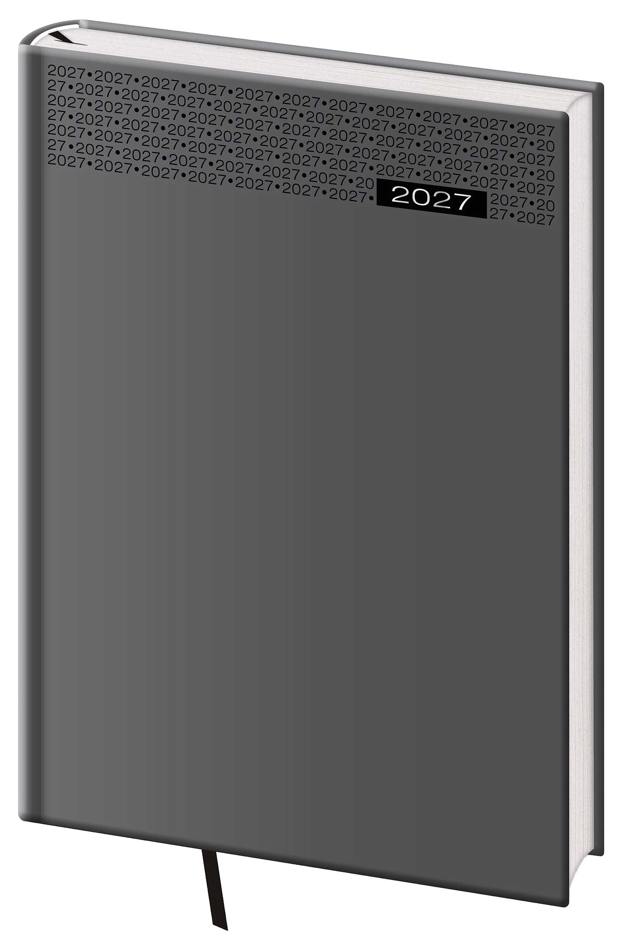 Týdenní diář Gommato 2027, B5 - šedá