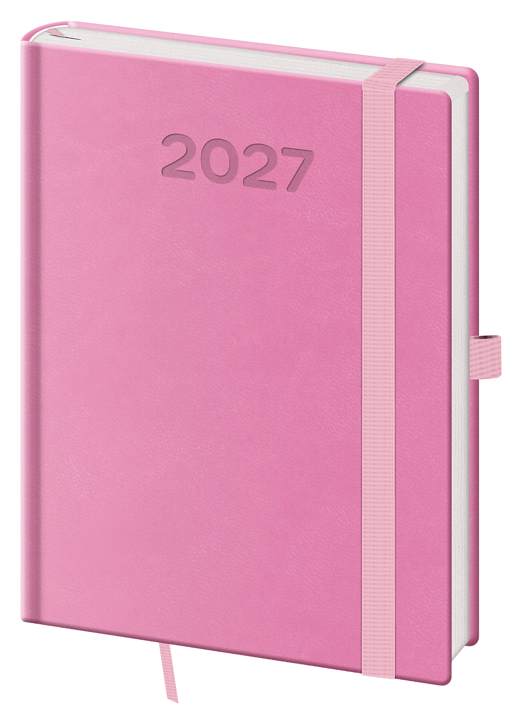 Týdenní diář Print Pop 2027, B6 - růžová
