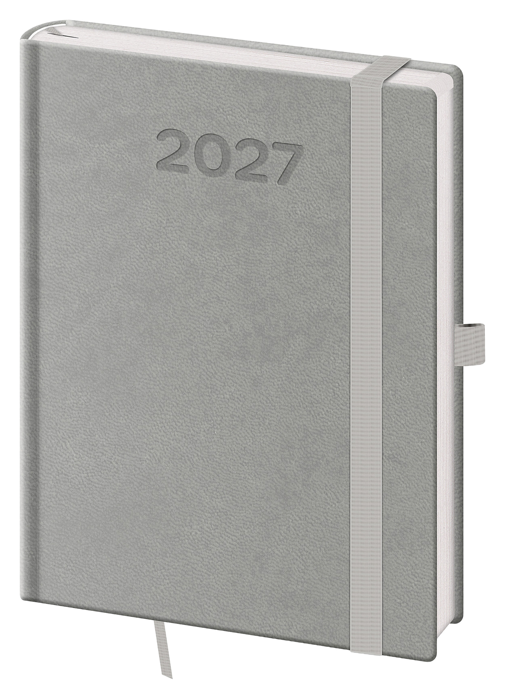 Týdenní diář Print Pop 2027, B6 - šedá