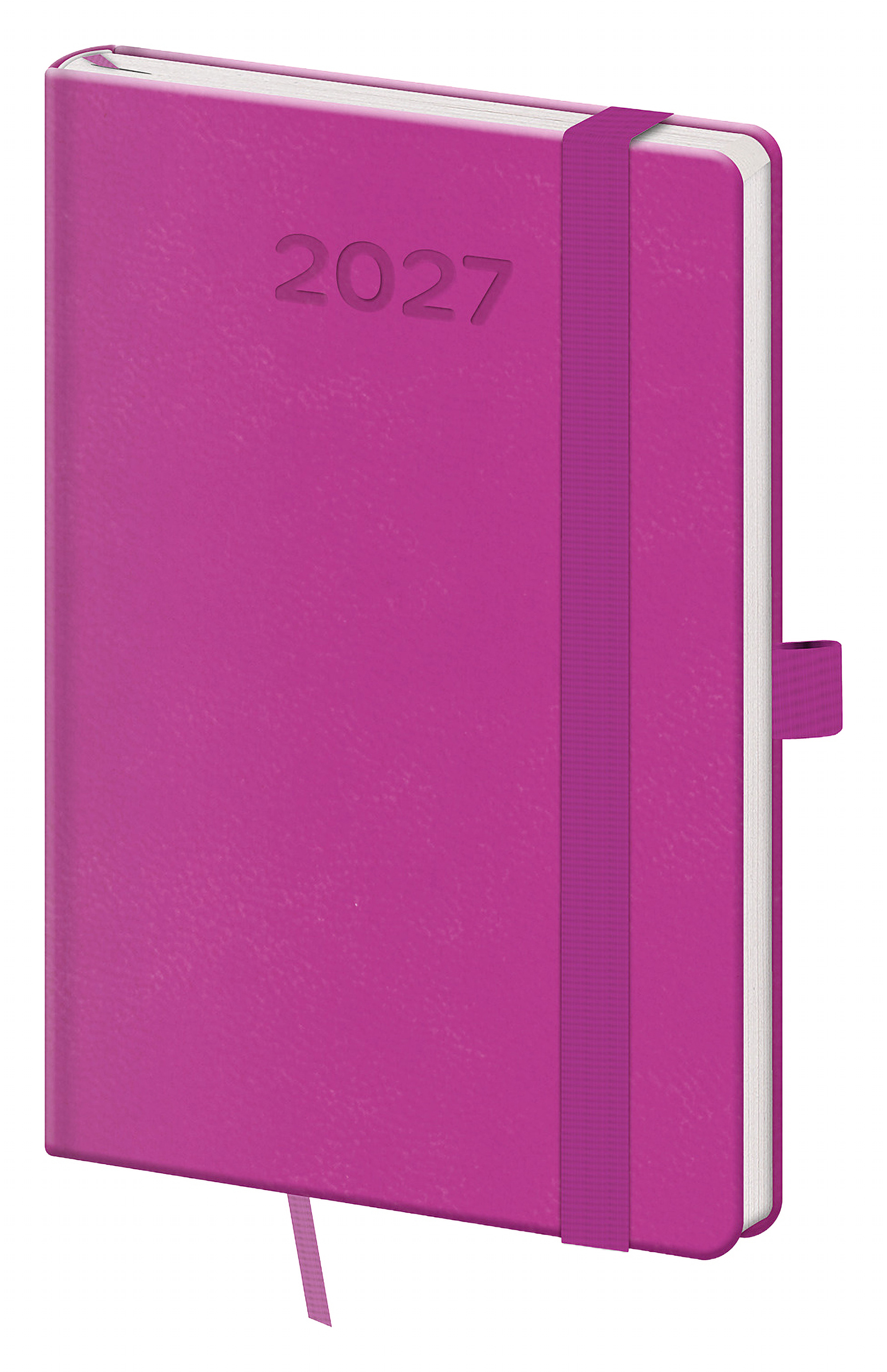 Kapesní diář Print Pop 2027, A6 - fialová